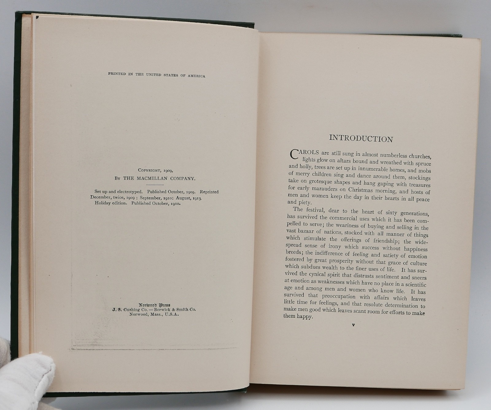The Book of Christmas by Hamilton W. Mabie – Illustrated – Macmillan – 1924!