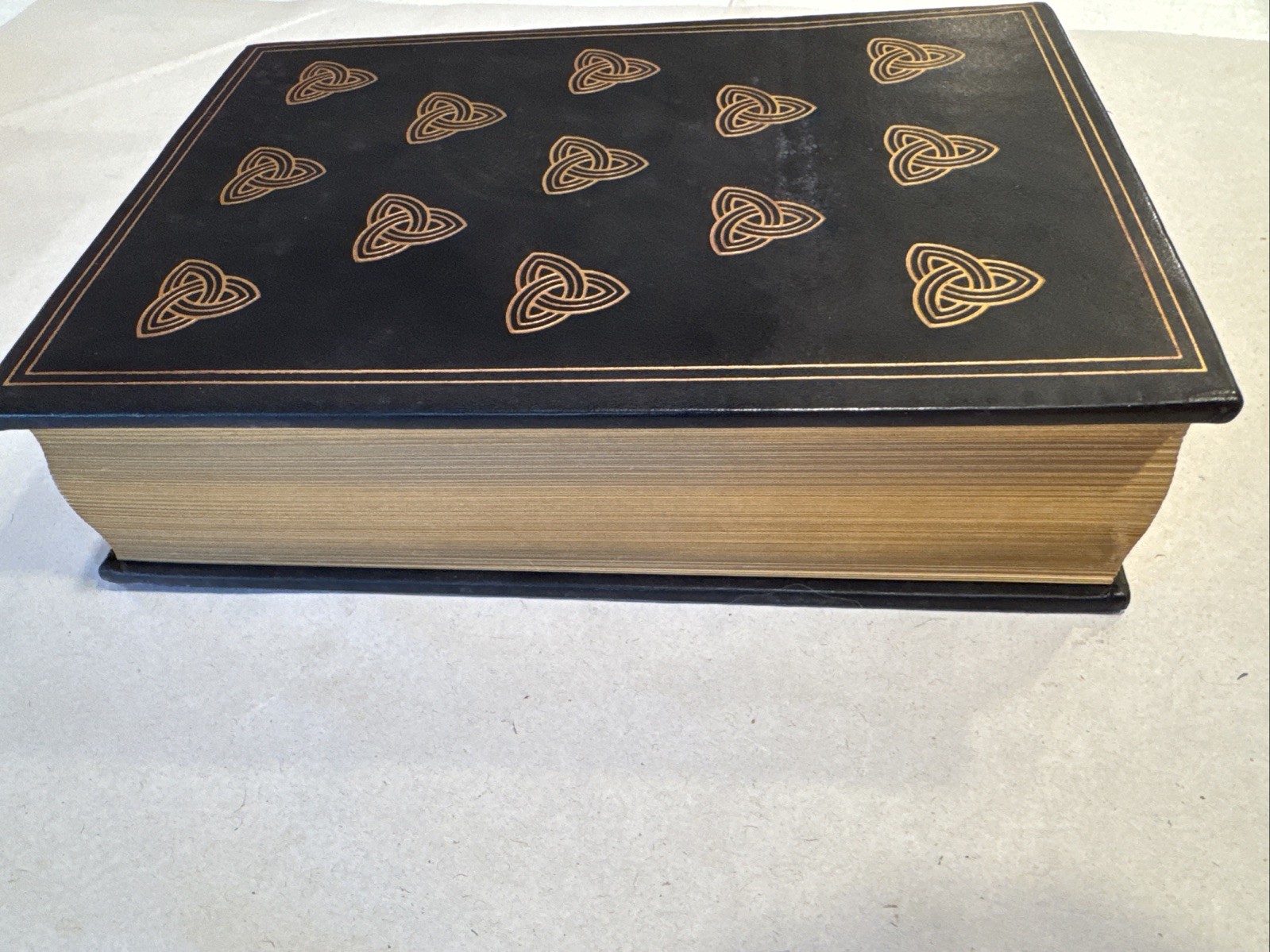 Vintage 1976 The Franklin Library-Trinity by Leon Uris -First Edition Leather