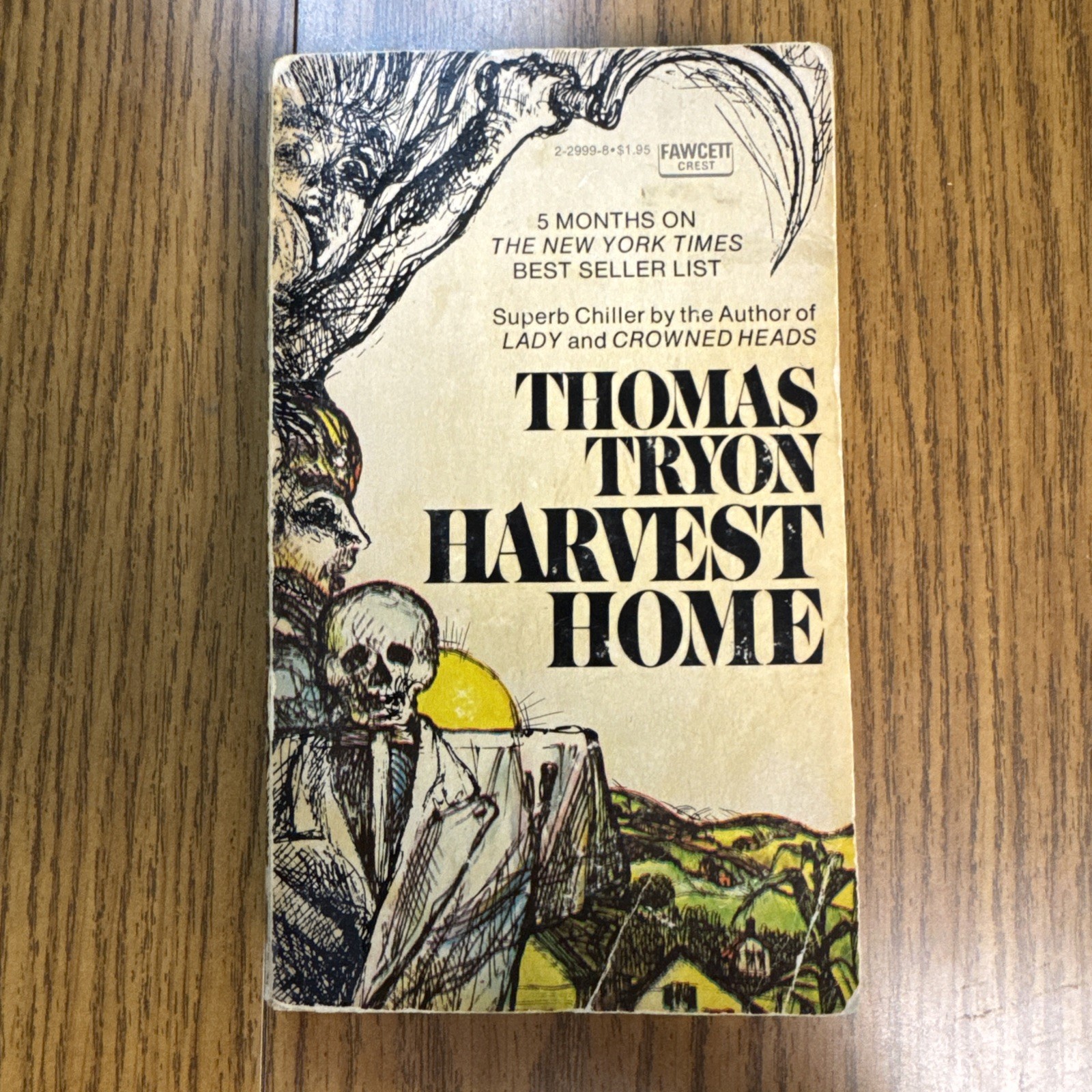 Harvest Home by Thomas Tryon – Classic Horror Thriller Paperback 1973 Vintage