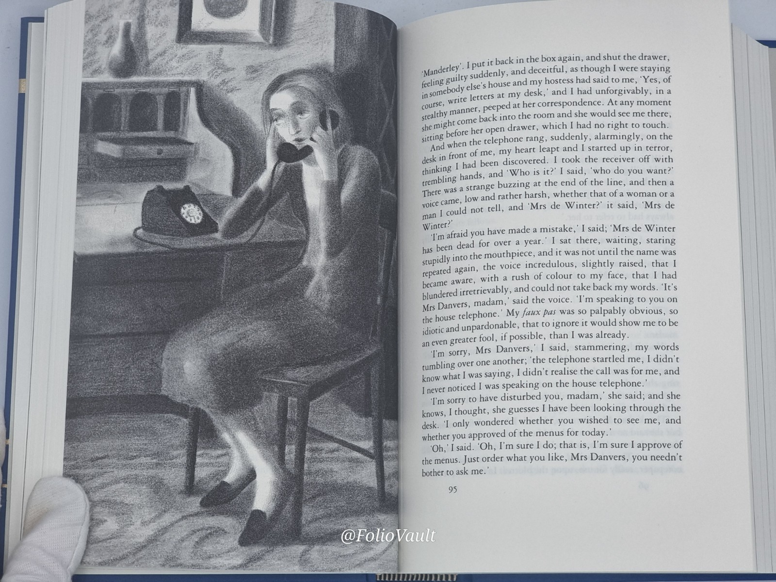 Rebecca – Daphne du Maurier – Folio Society – 2004 – Literature – VGC