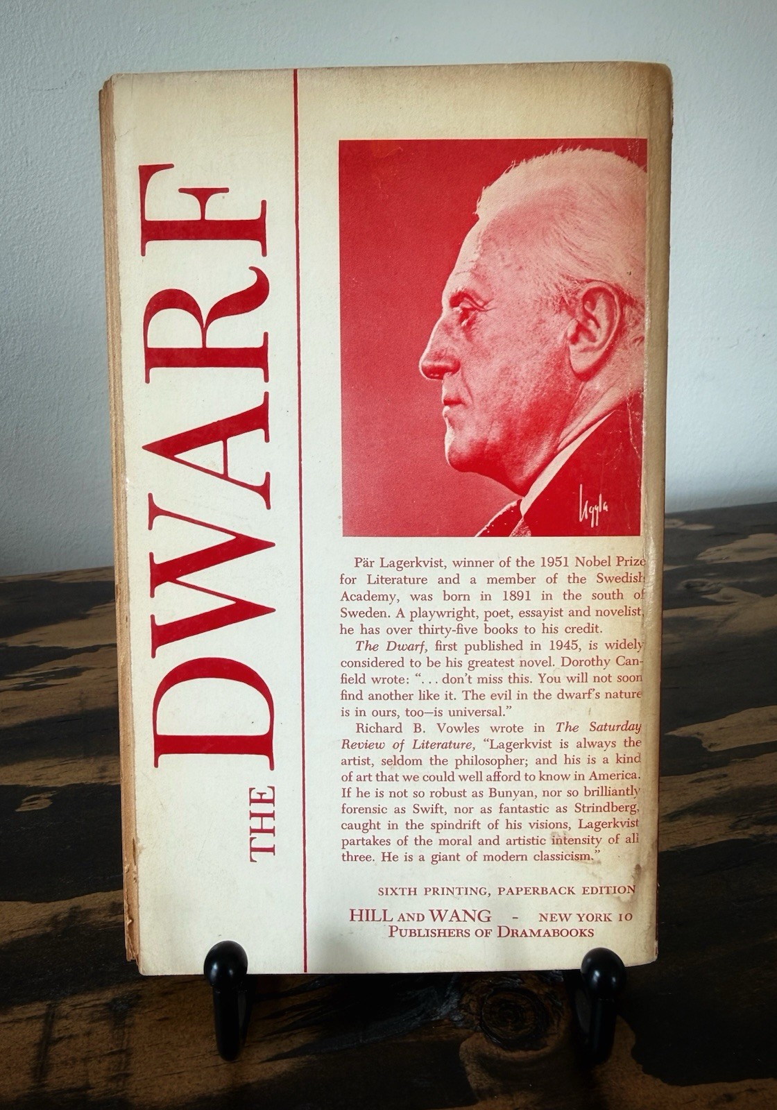 A Vintage 1945 Paperback Copy Of The Dwarf By Par Lagerkvist