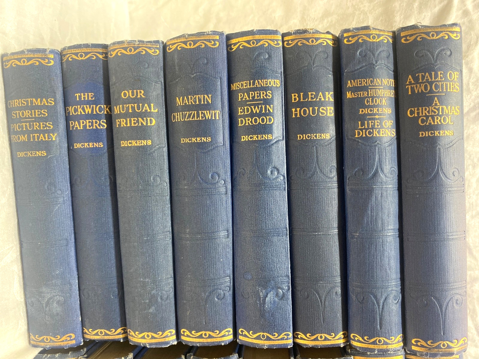 Vintage 16-volume Set Of Charles Dickens’ Works