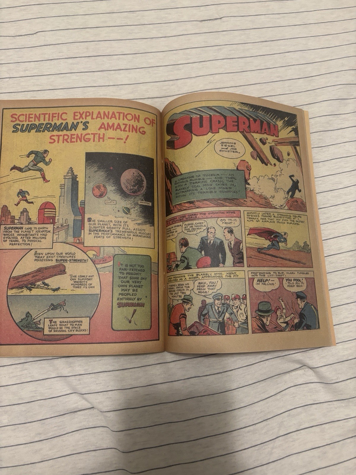 1st Printing “DC: Superman” HC + Facsimile 1st Issue Comic! 2025 Folio Society