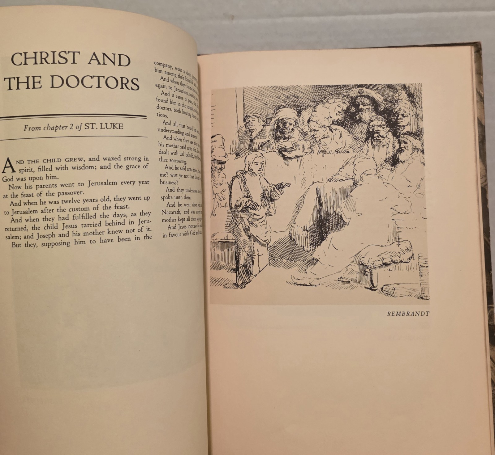 Gallery of Bible Stories – 1st Ed. 1947 – Scheer Jervis VNTG – Illustrated