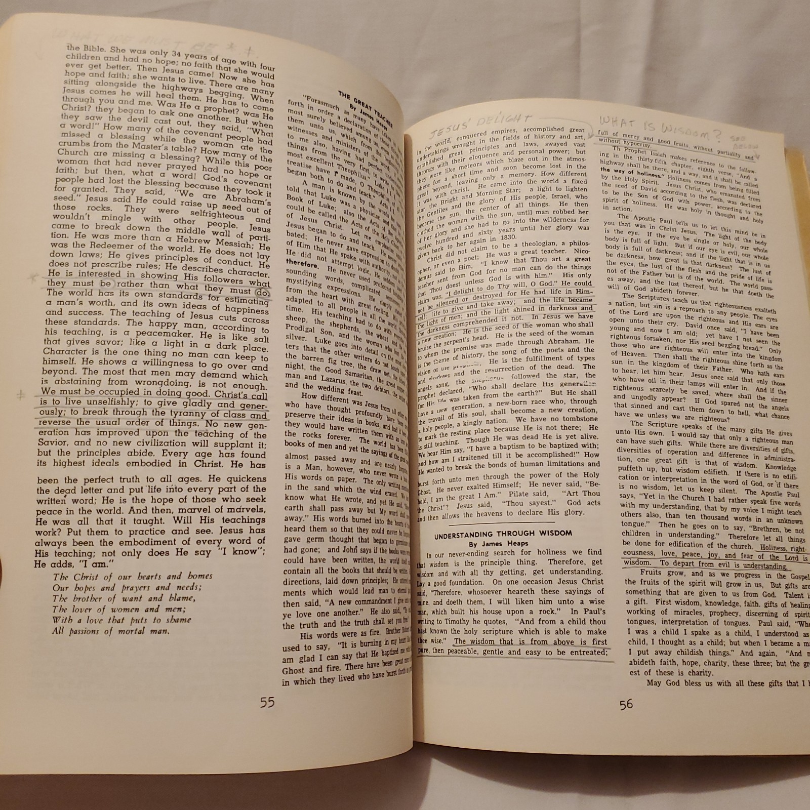 The Life and Works of Brother James Heaps 1968 born 1893 LDS Mormon book