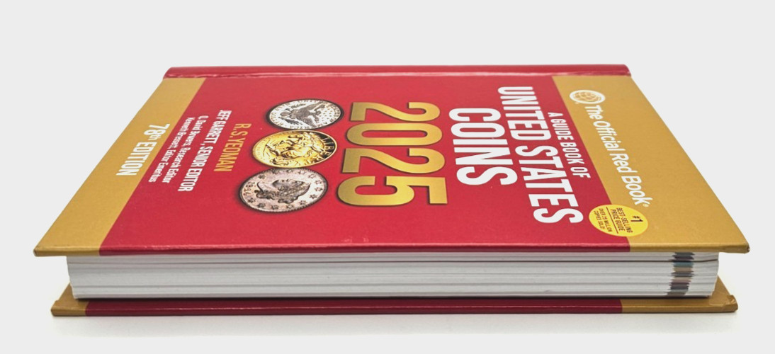 The Official Red Book – 2025 Guide Book of United States Coins Hidden Spiral