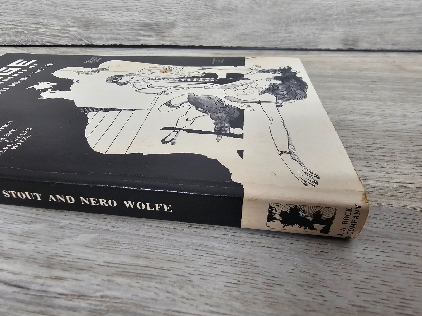 Corsage A Bouquet of Rex Stout and Nero Wolfe Bitter End, 1st 1977 Numbered!RARE