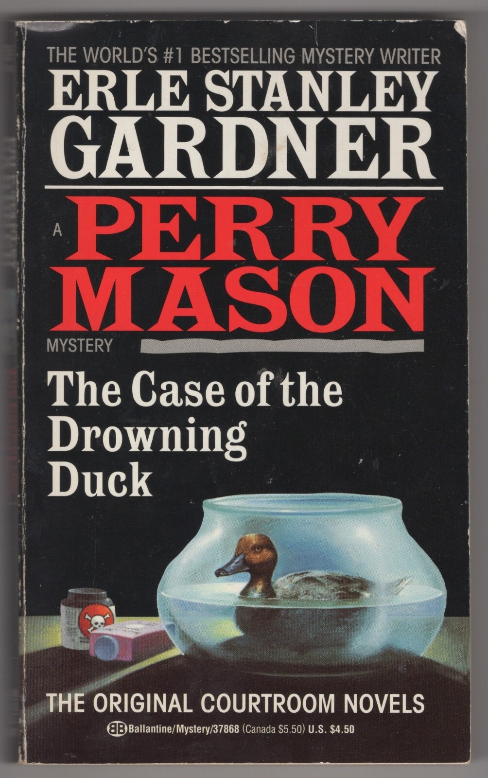 Perry Mason – Case of The Drowning Duck (1994 Edition Paperback) Erle S. Gardner