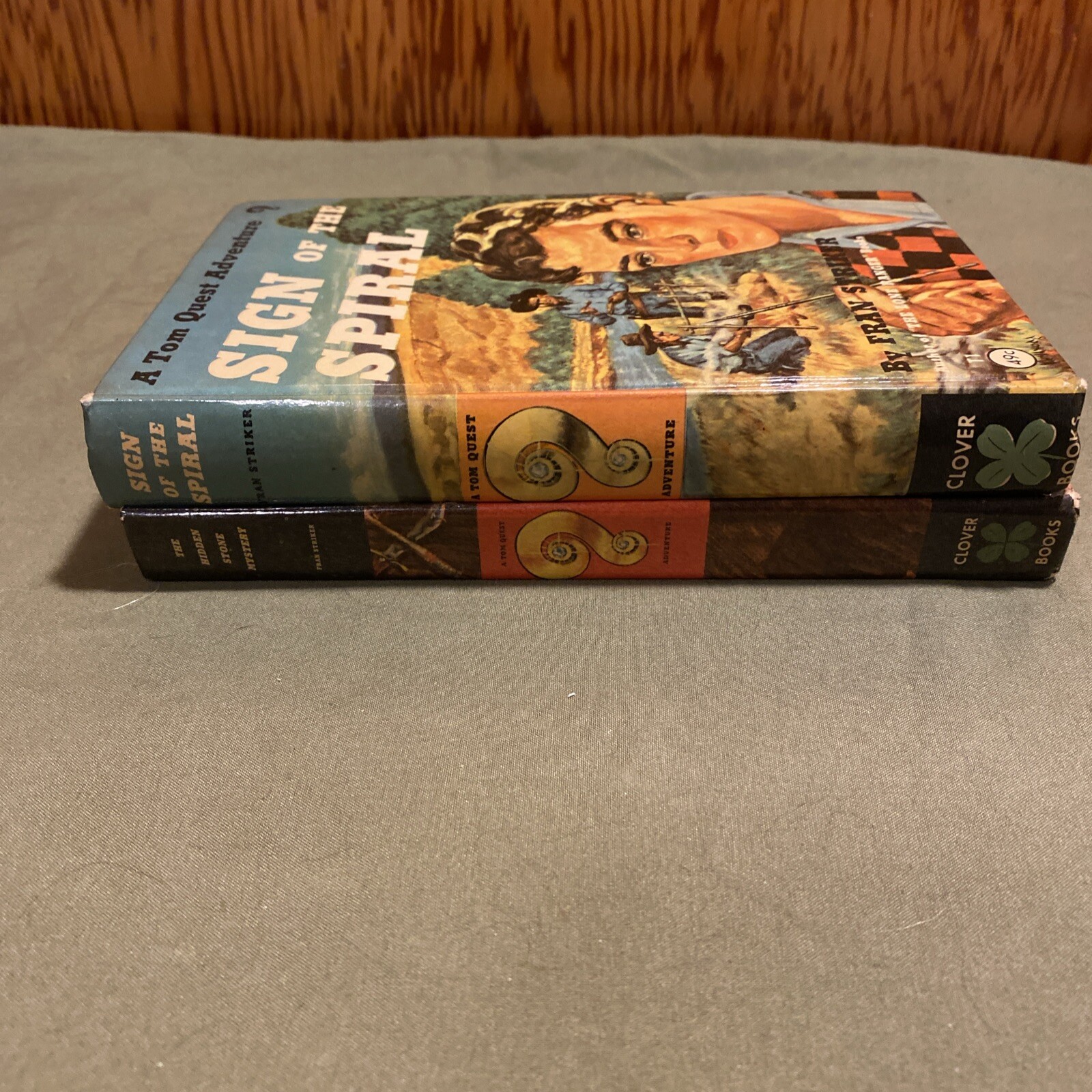 Tom Quest Adventure The Hidden Stone Mystery and Sign Of The Spiral