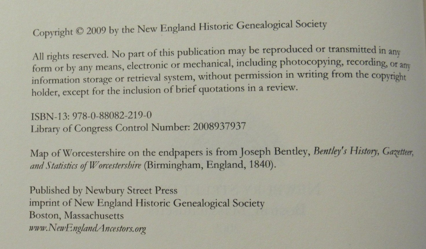 2009 The Winslow Families of Worcestershire 1400-1700 by Brandon Fradd
