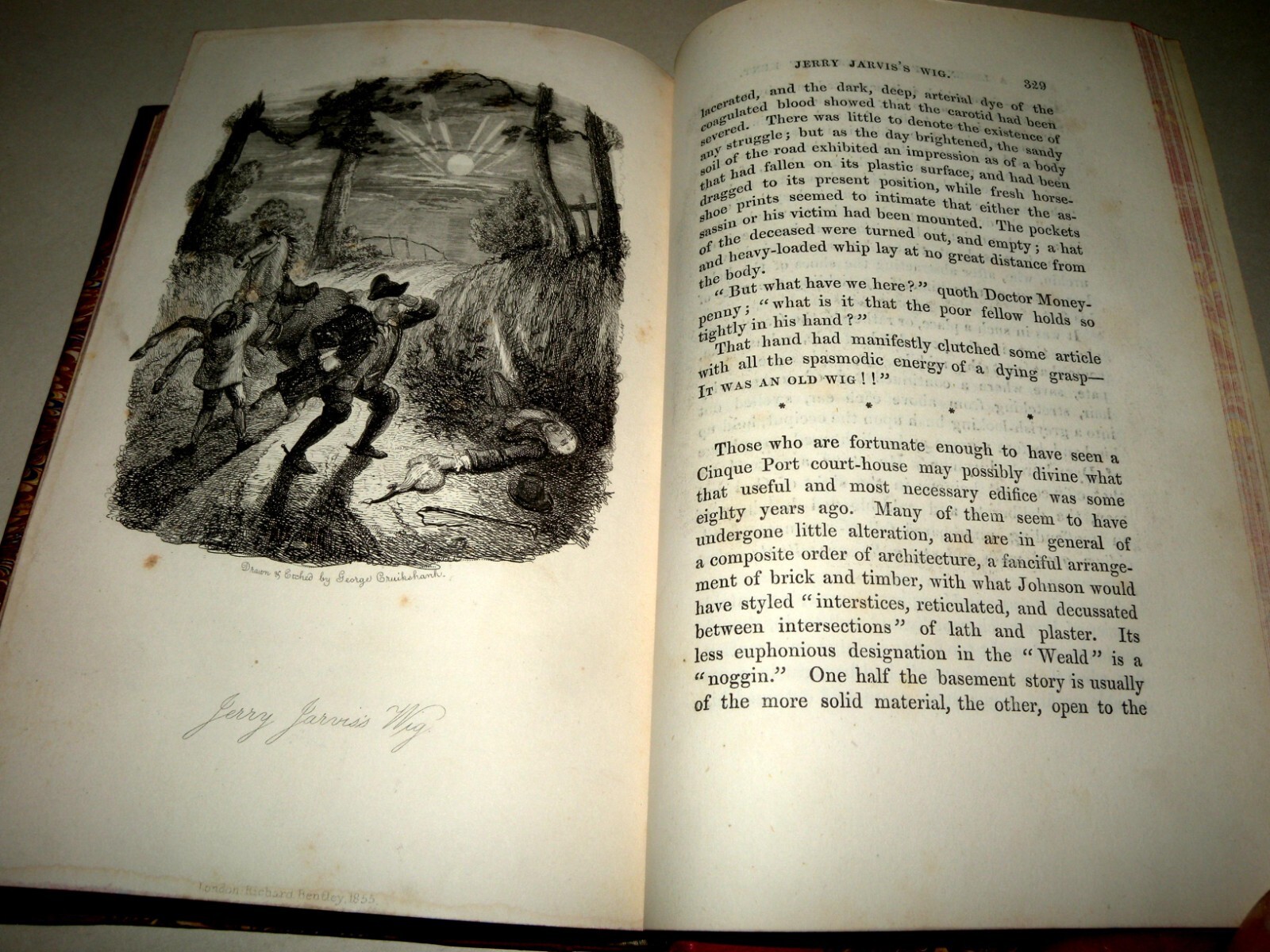 The Ingoldsby Legends, Thomas Ingoldsby, 3 vol set, 11th Ed 1855, Ghost Stories