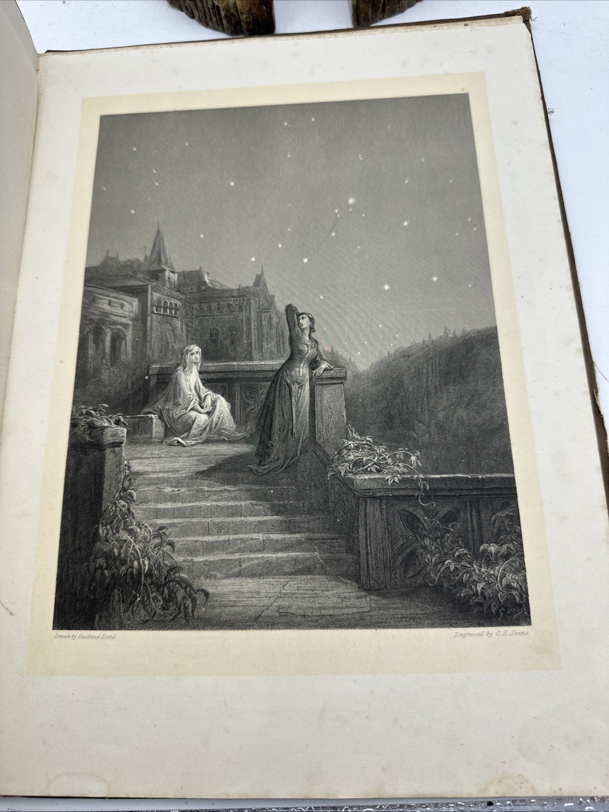 Königsidyllen Tennyson Gustave Doré Illus 1882 Folio HC (N218)
