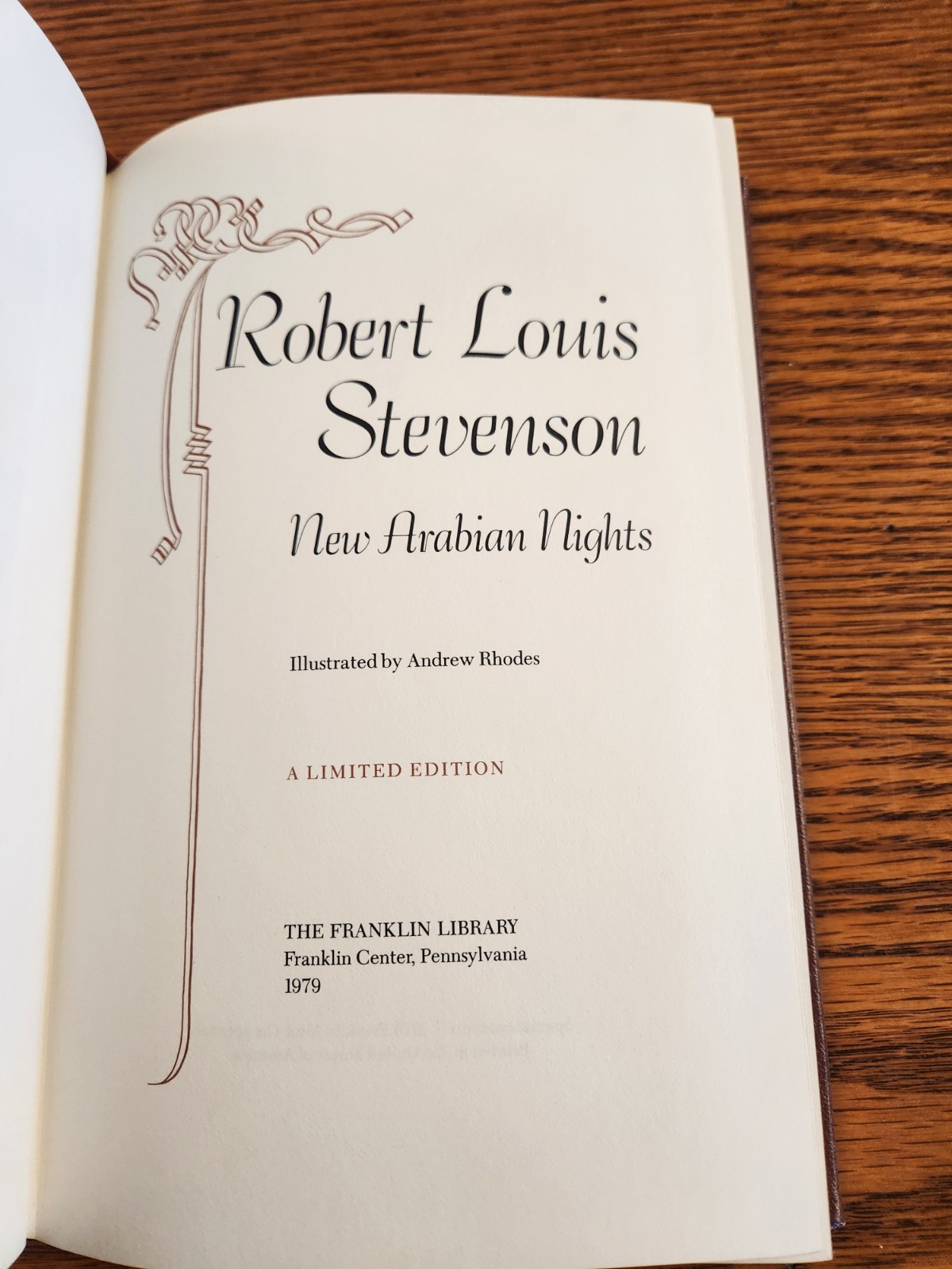 The New Arabian Nights Robert Louis Stevenson Franklin Library Used See Descript