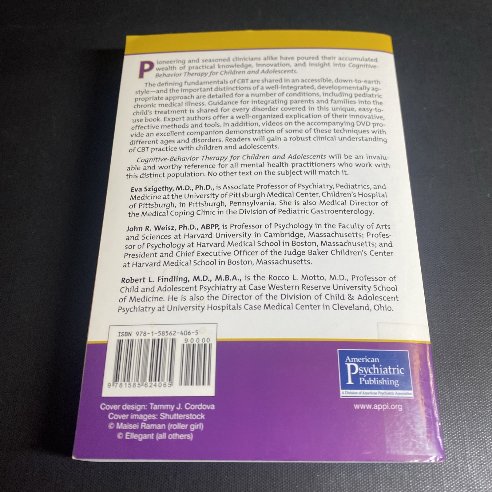 Cognitive Behavior Therapy for Children & Adolescents w DVD – Eva Szigethy / VAN