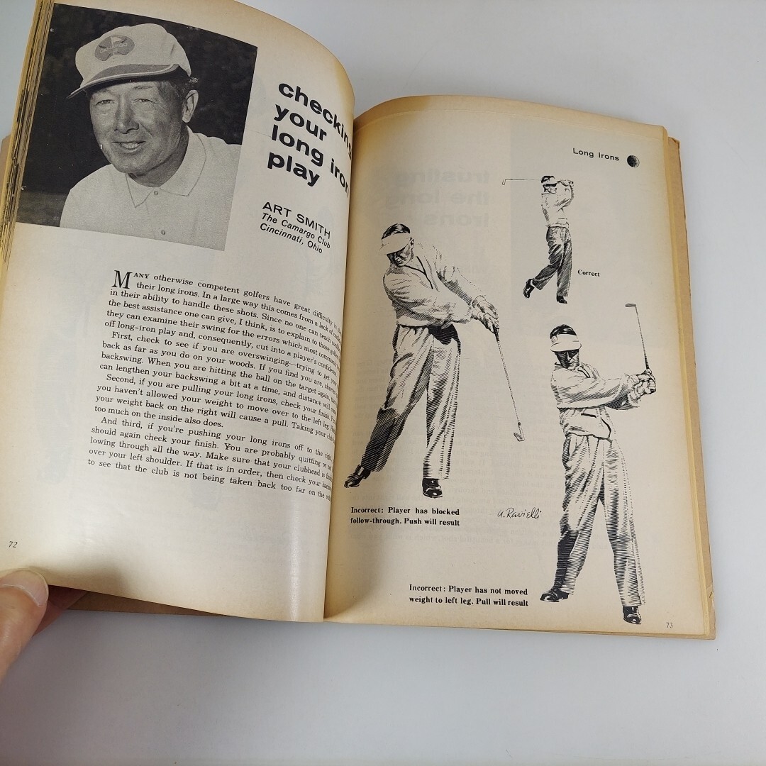 Sports Illustrated Golf Tips from the Top Professionals Fawcett How To 480, 1961
