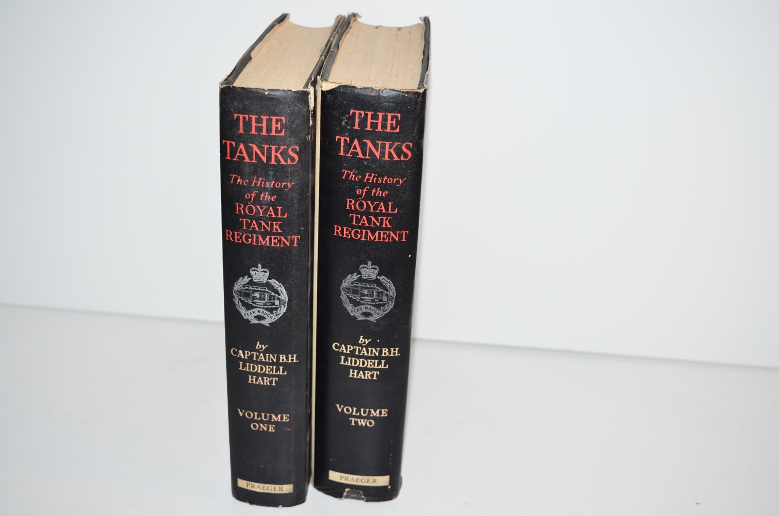 The History Of The Royal Tank Regiment B.H. Liddell Hart 1959 Vol 1-2 Book set