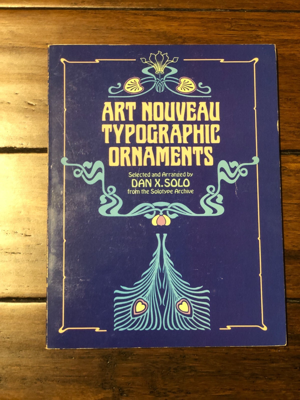 Art Nouveau Typographic Ornaments (Paperback or Softback)