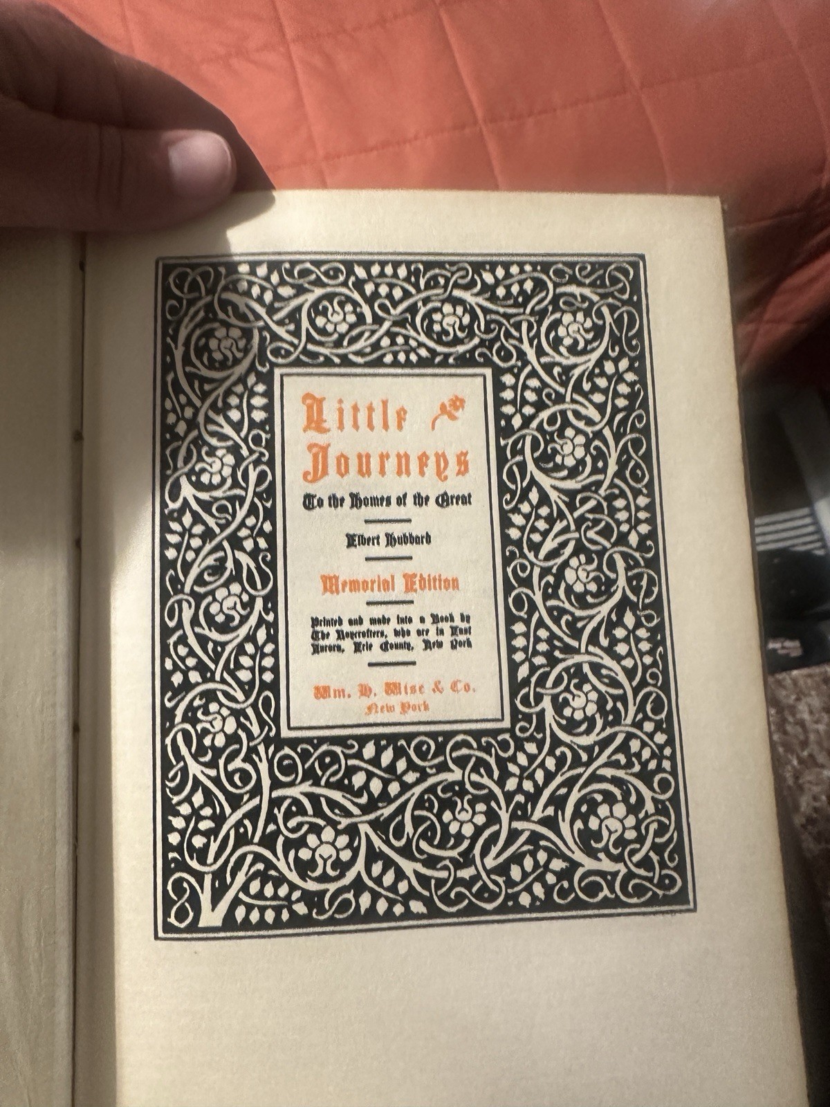 Elbert Hubbard Little Journeys to the Homes of Great Memorial Edition Full Set