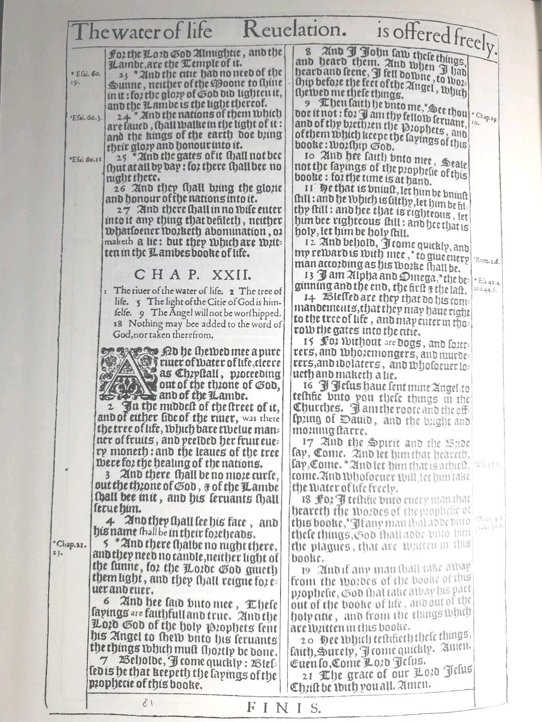1611 King James Bible Facsimile + Original Leaf 1st Chronicles , 9″ X 11 X 3.5″