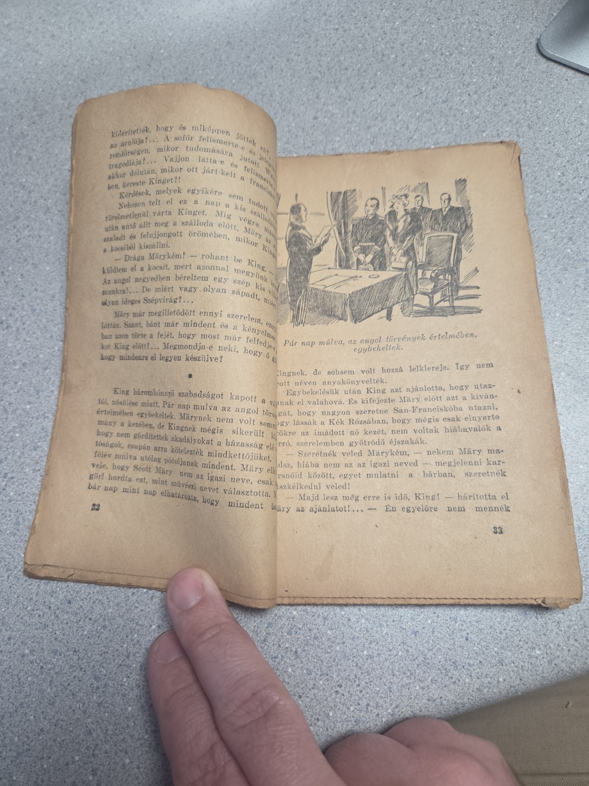 1937 Friss Ujsag Novel Peter Csurka – A Szerelmes Kinai – The Lovely China
