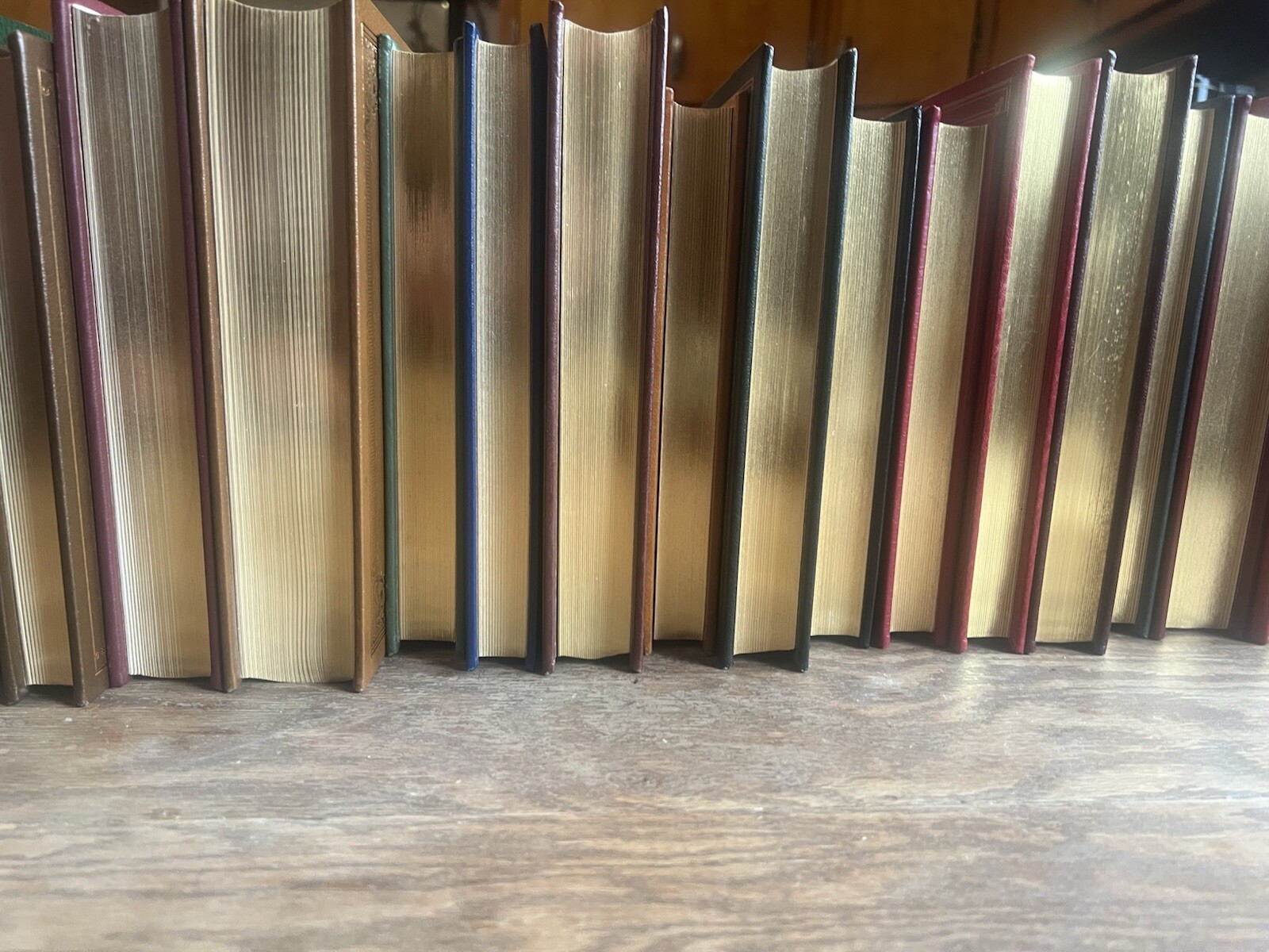 Like NEW Lot of 3 Franklin Library Limited Edition Leather Bound Gilt Edge Books