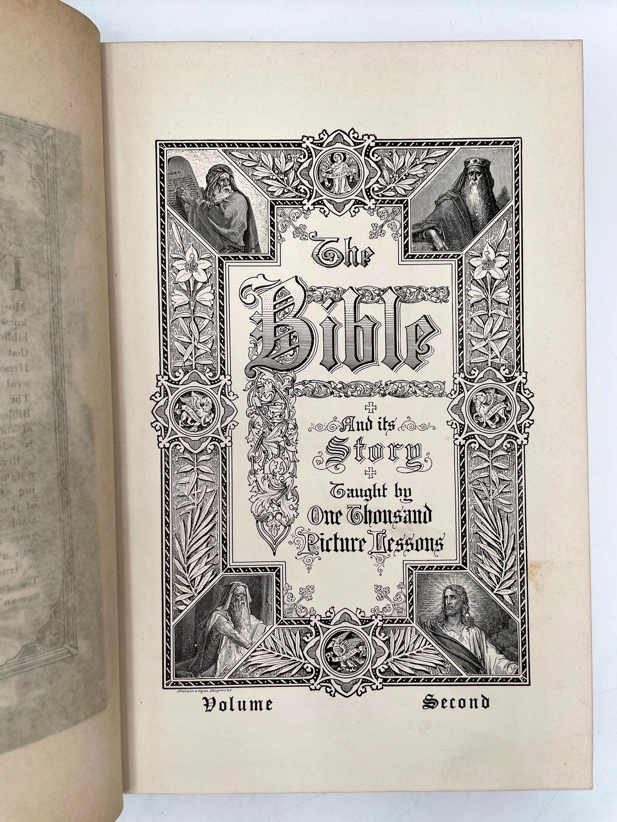 The Bible And Its Story Vol II-IV 1910 Hardcover Books By Francis R. Niglutsch