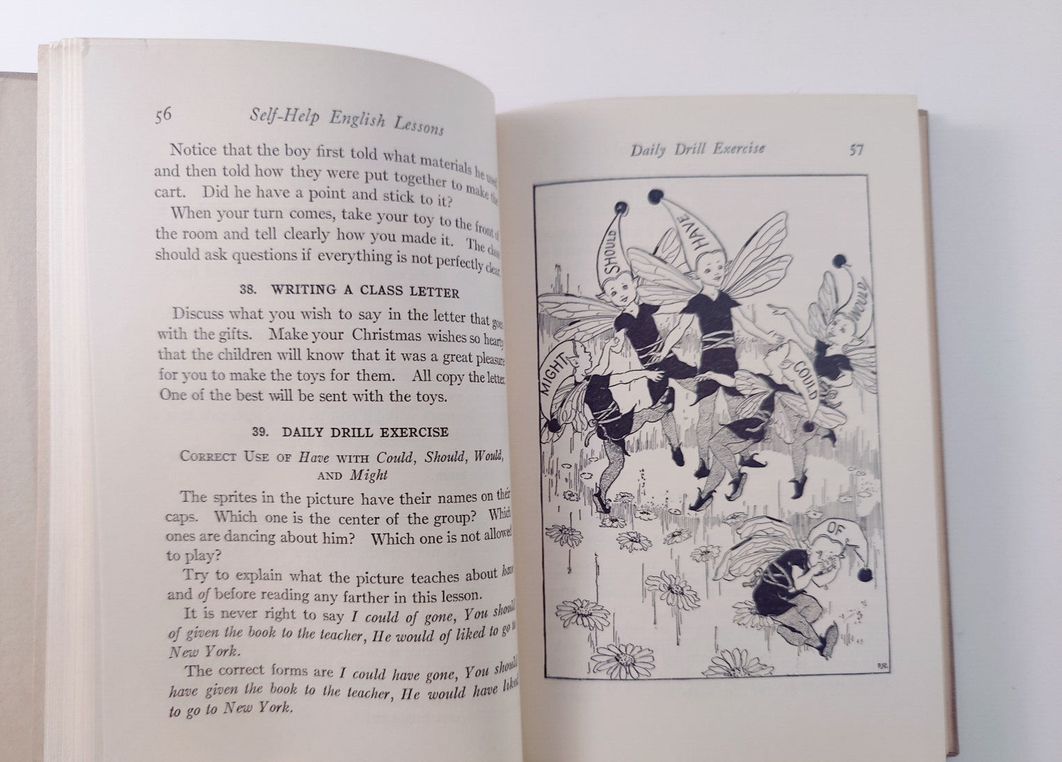 Self-Help English Lessons Second Book 1921