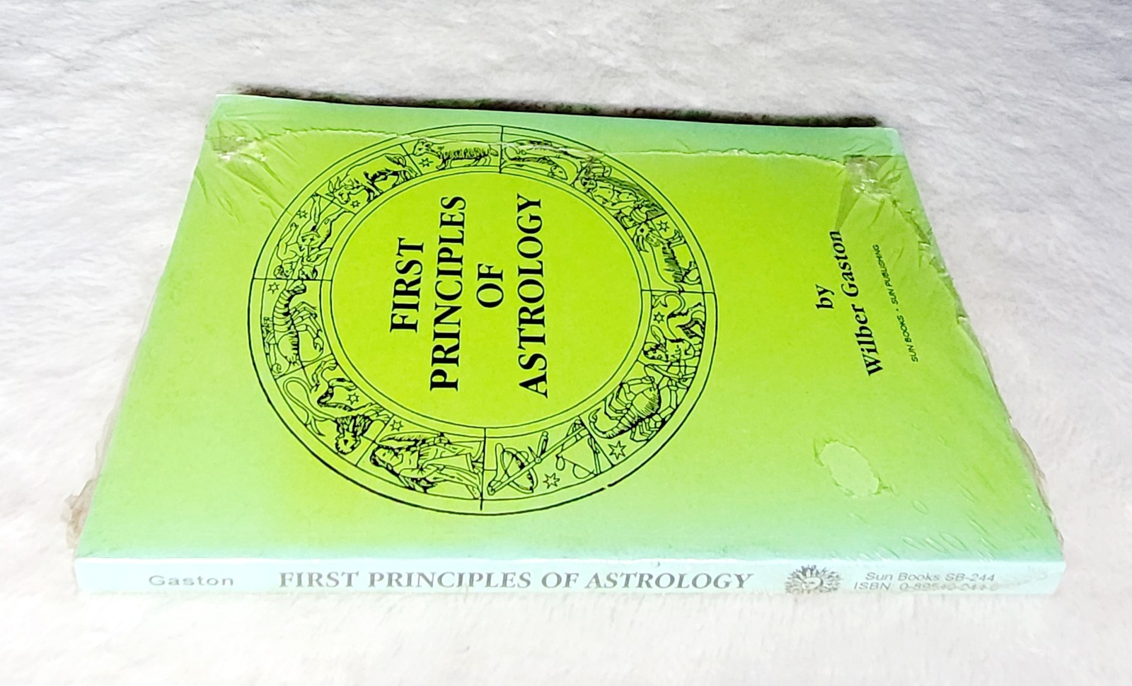 First Principles of Astrology Gaston 1996 Paperback Book NEW In Plastic