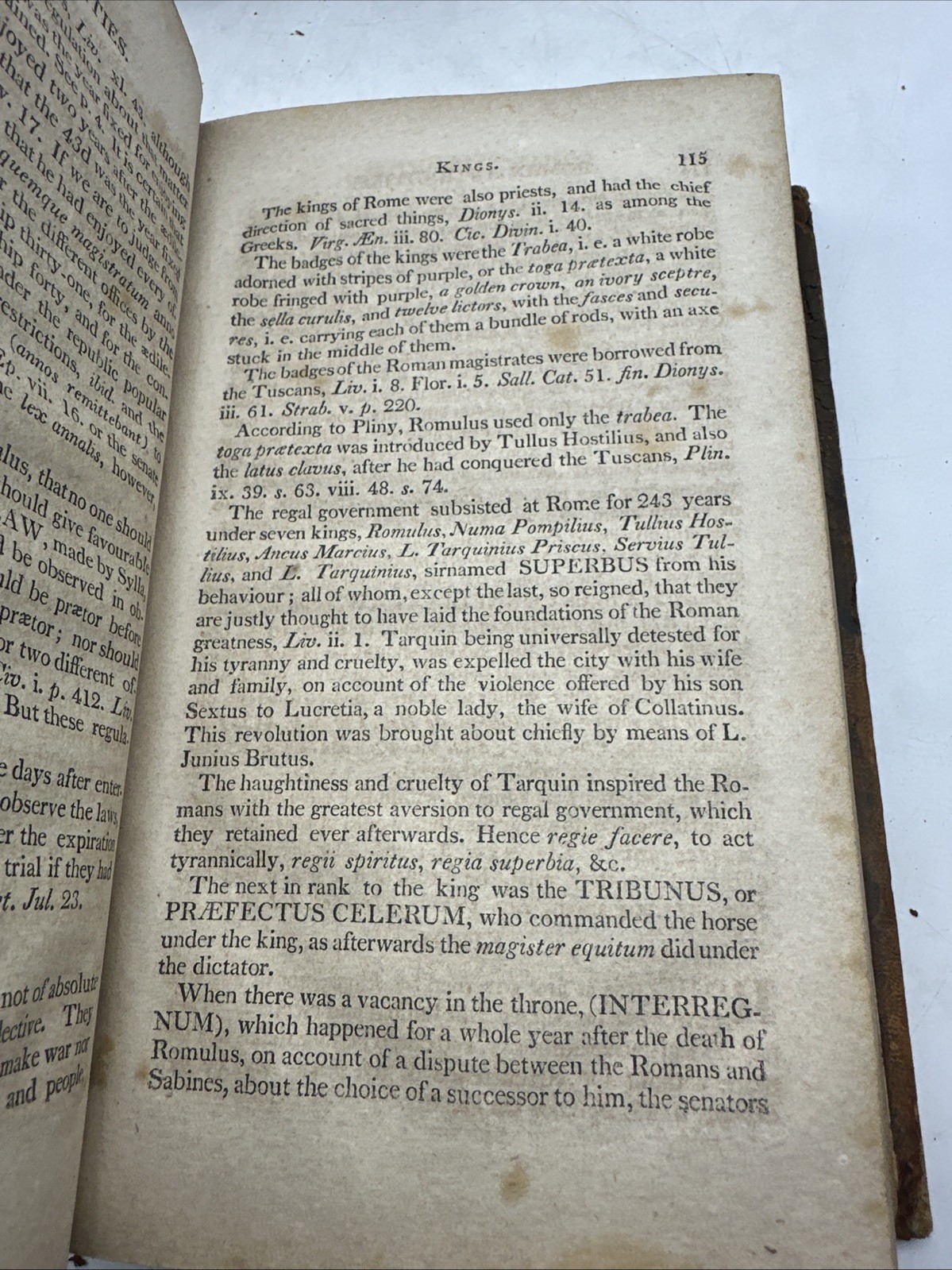 Roman Antiquities Manners & Customs of Ancient Rome 1814 Classical History (18-1