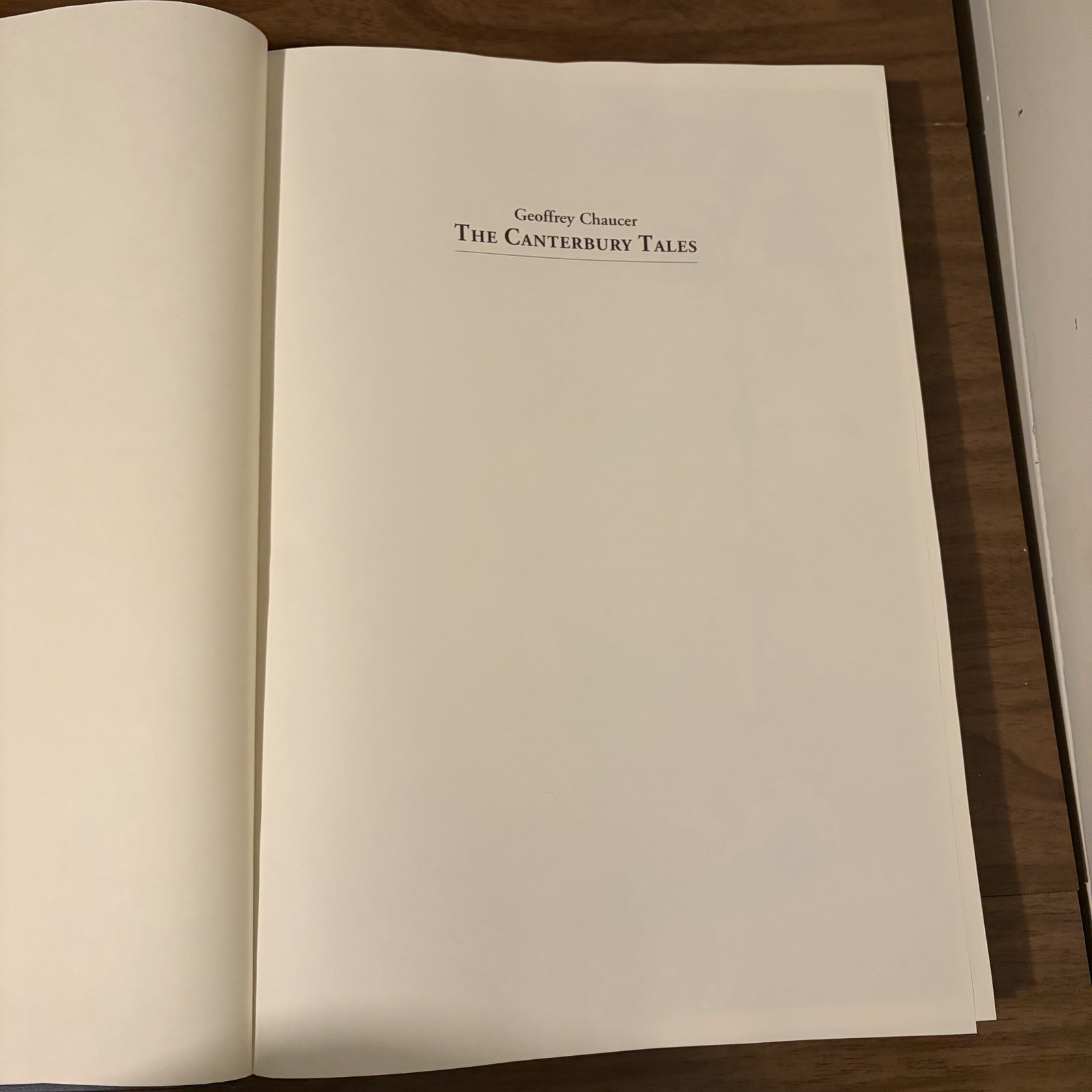 The Canterbury Tales New Ellesmere Chaucer Monochromatic Facsimile 1997 HC