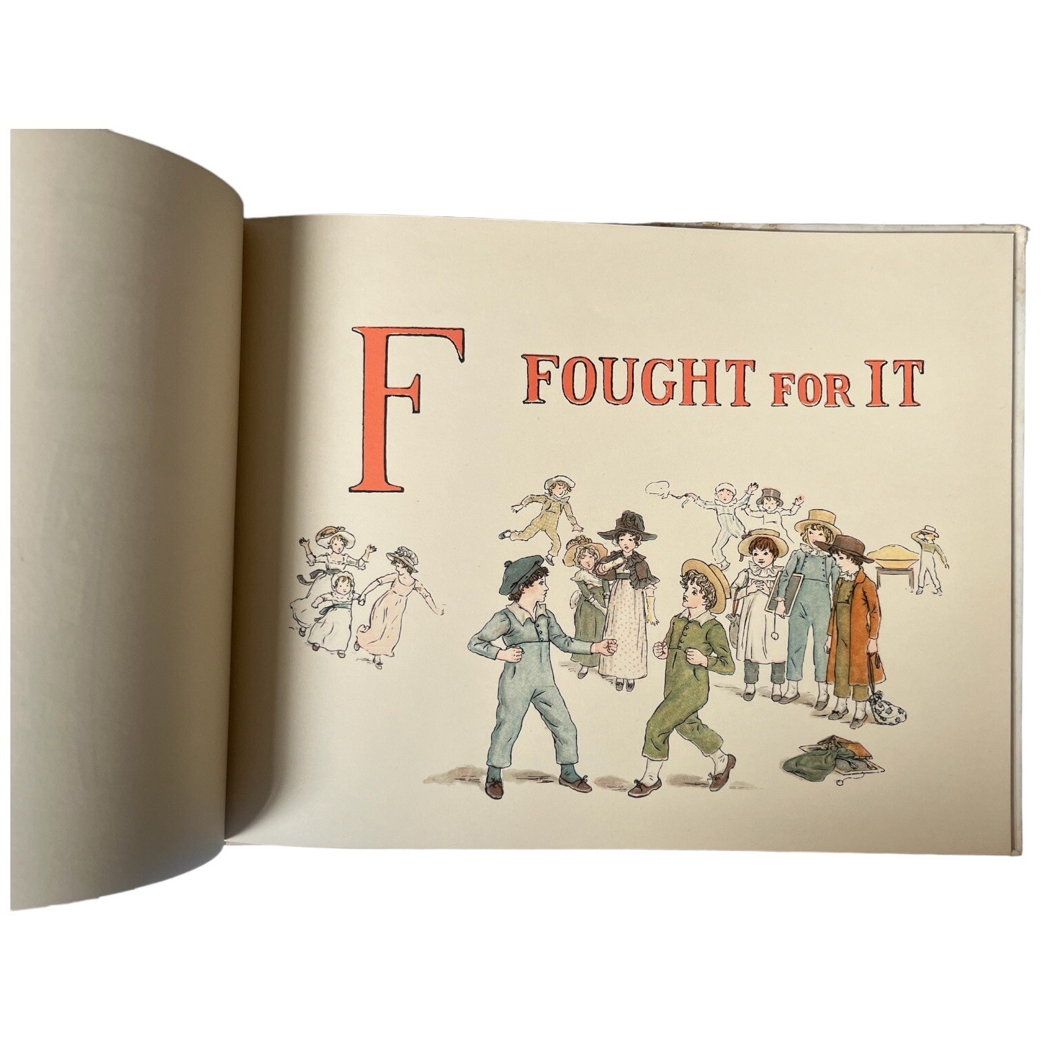 Vintage Kate Greenaway A Apple Pie Book Frederick Warne 8 x 10″ Great Britain