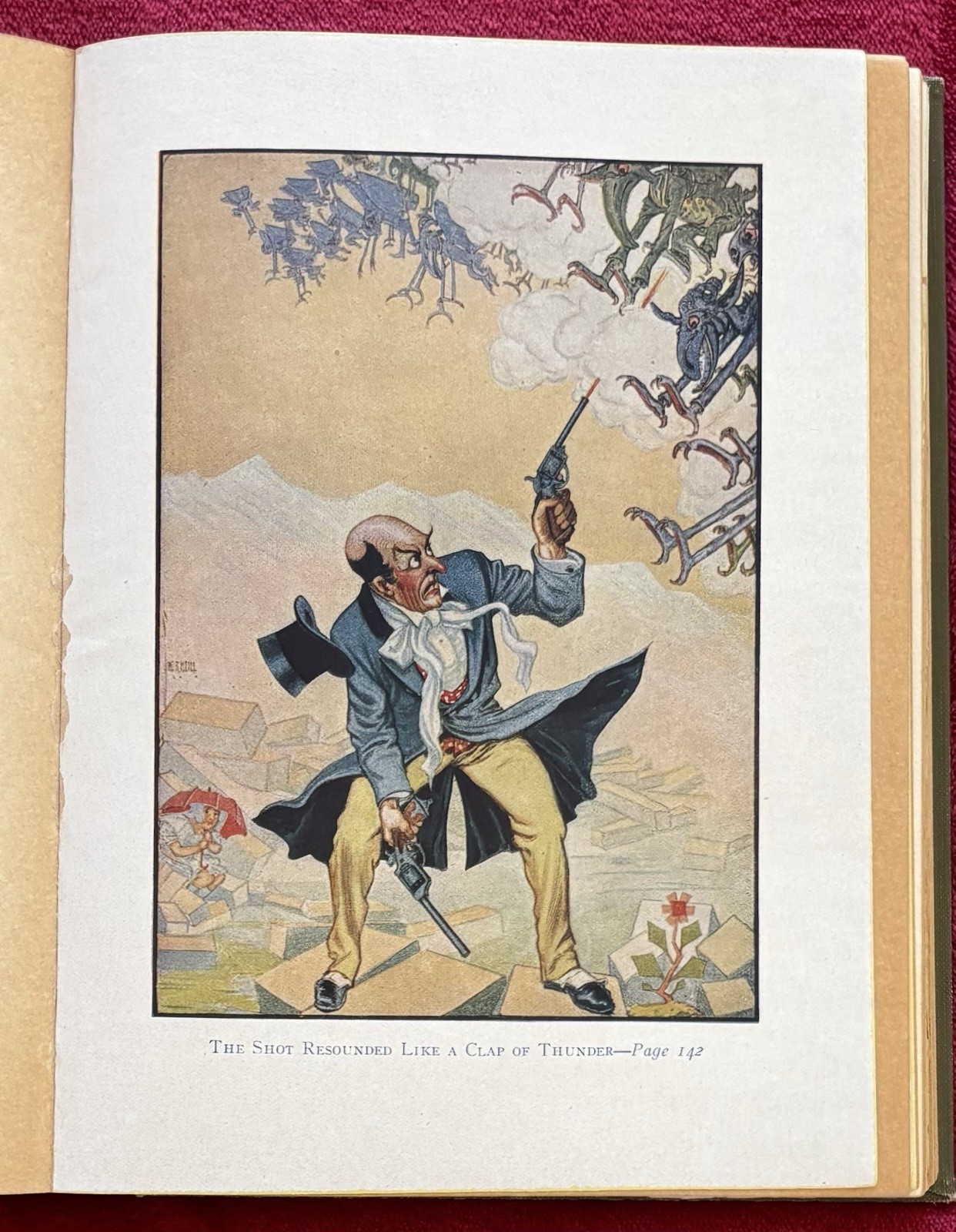 DOROTHY and the WIZARD in OZ by L. FRANK BAUM – 1920 2nd EDITION