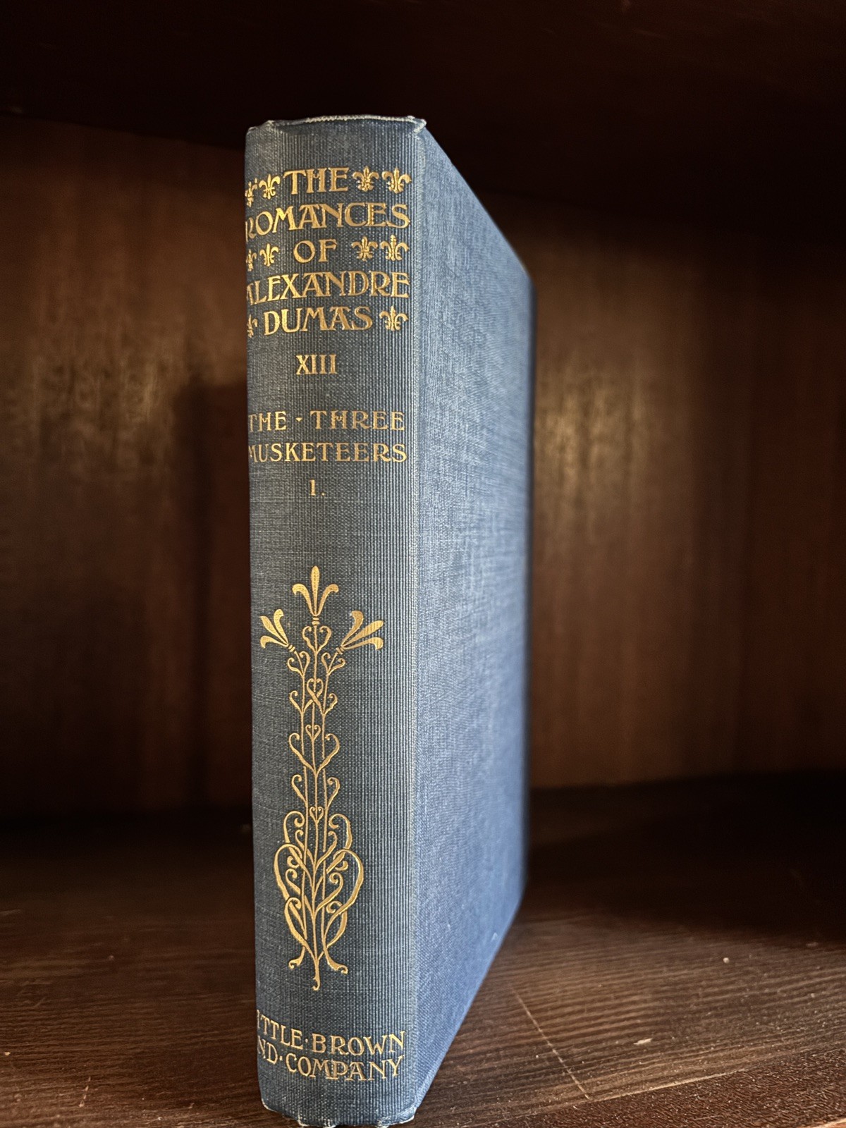 1898 The Three Musketeers Vol I Alexandre Dumas D’Artagnan Edition Little Brown