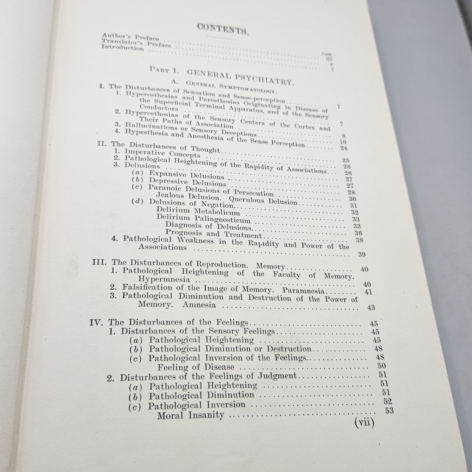 1907 Text-Book of Psychiatry Psychological Study of Insanity by Mendel