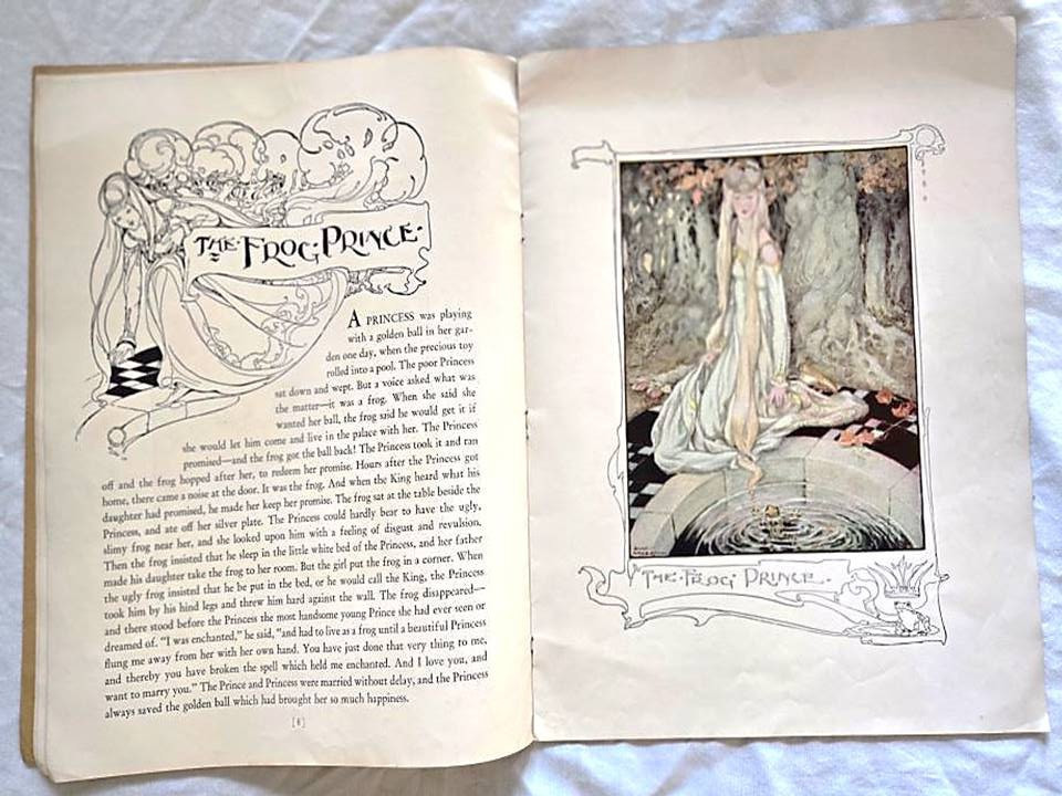 Rare Anne Anderson’s Old Old Fairy Tales 1935 soft cover illustrated