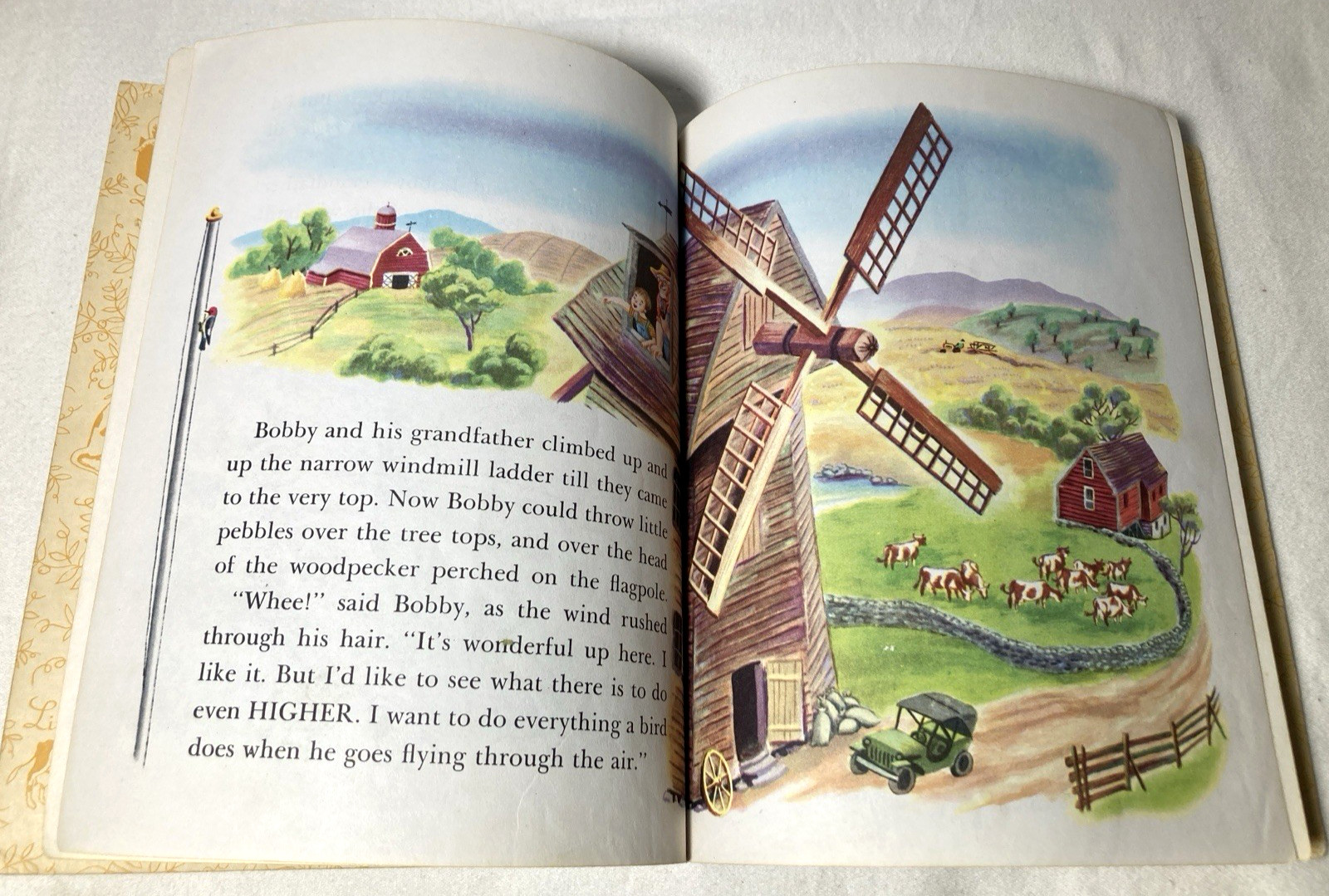 Lot of (4) Vintage Little Golden Books 1943-1953 Various Editions