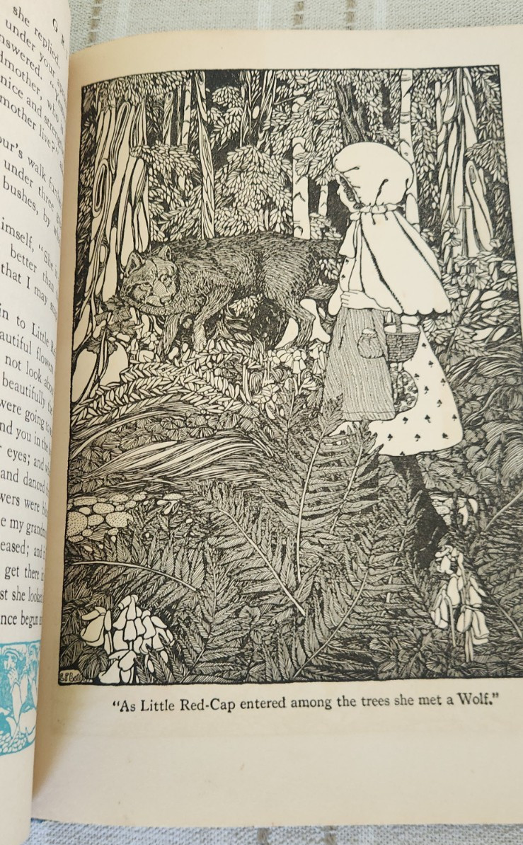 Fairy Tales From Grimm H. Mabie Illus. Ethel Franklin Betts Full COLOR. ca 1935