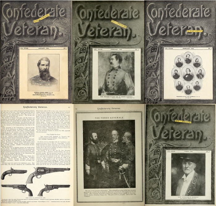 480 Old Issues of Confederate Veteran Magazine (1893-1932) America Civil War DVD
