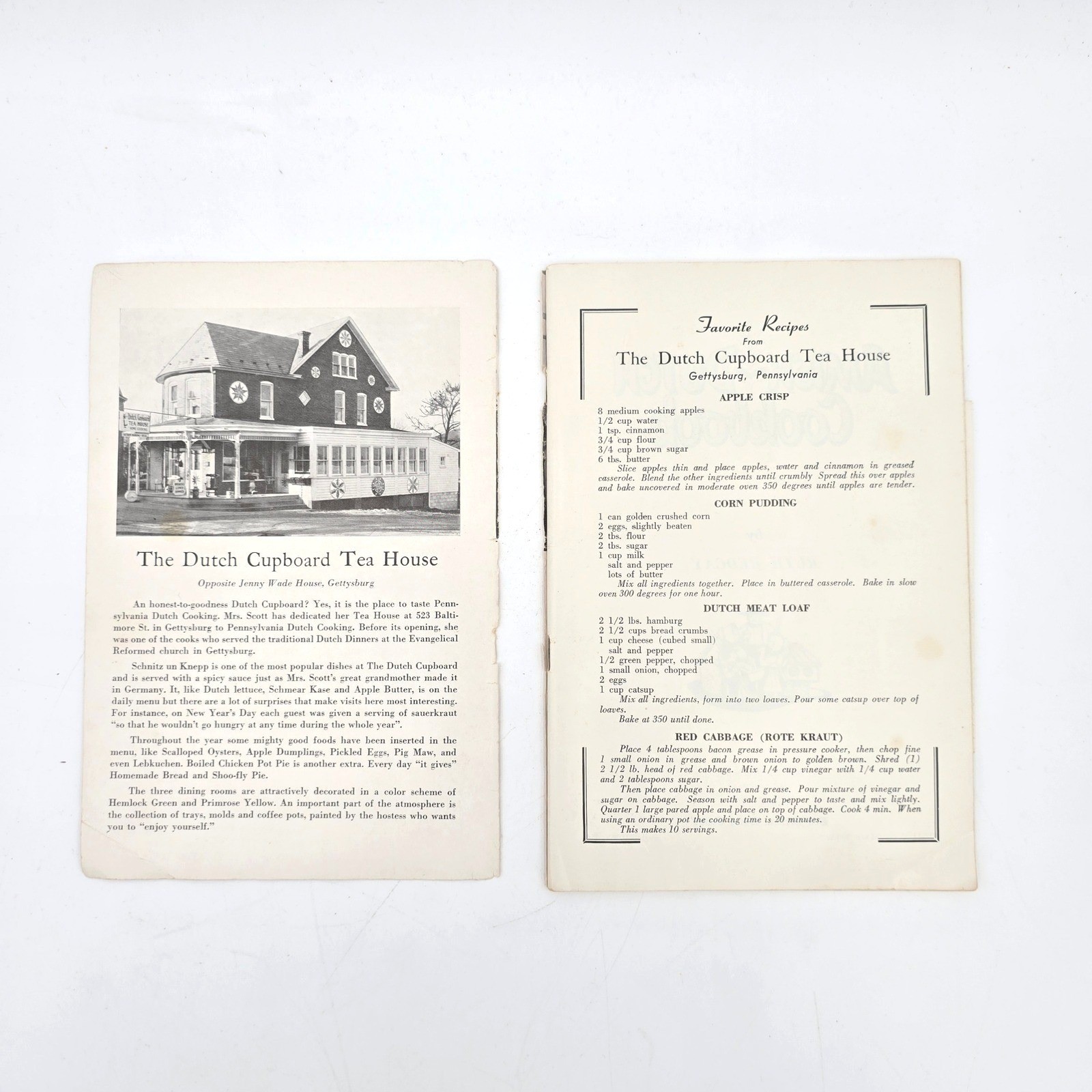 Vintage Advertising Cookbook Set 6 Mazola MetLife Amish Dutch Yarmouth 1920s-70s