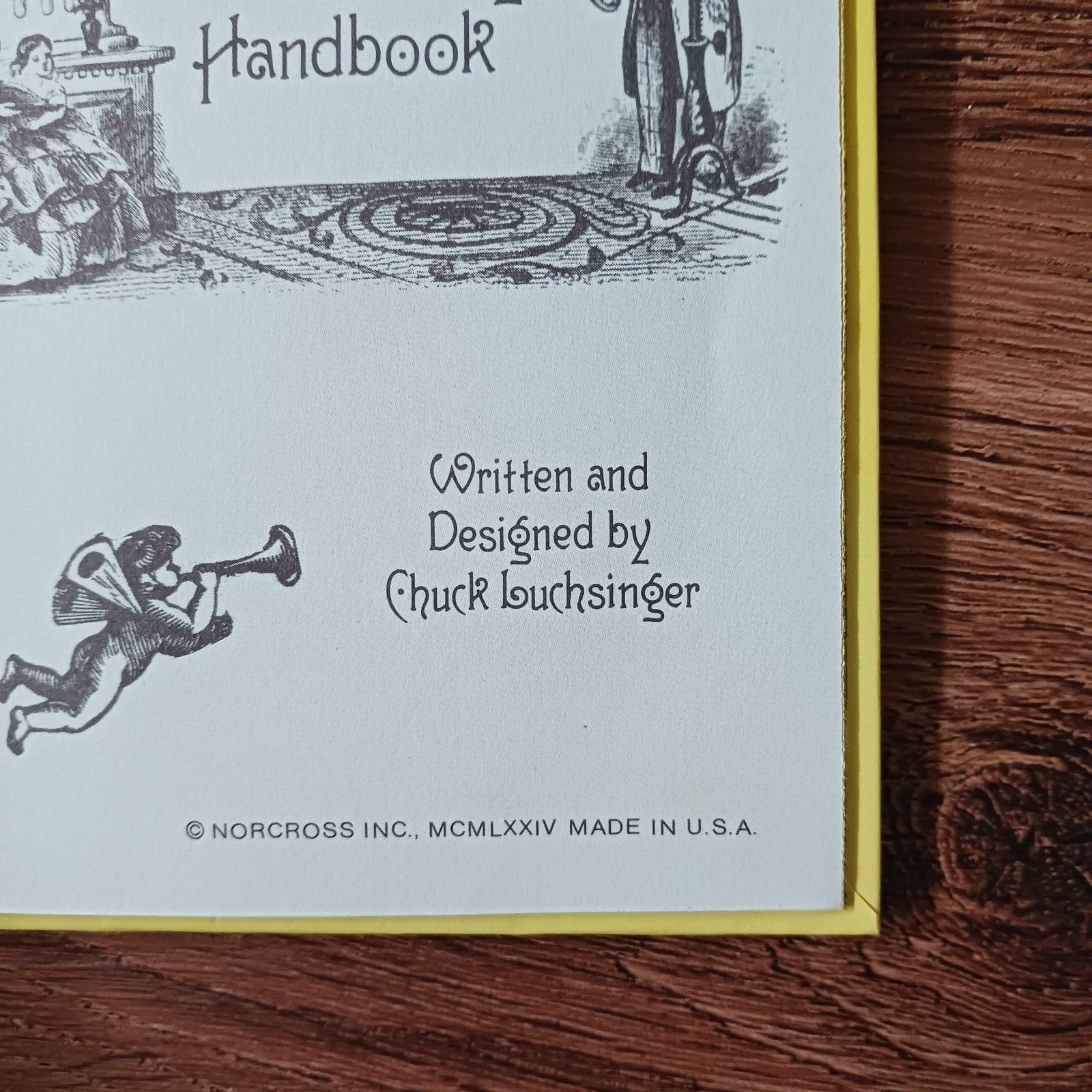 Vintage The Happy Anniversary Book Norcross Book Miniature Library 1974