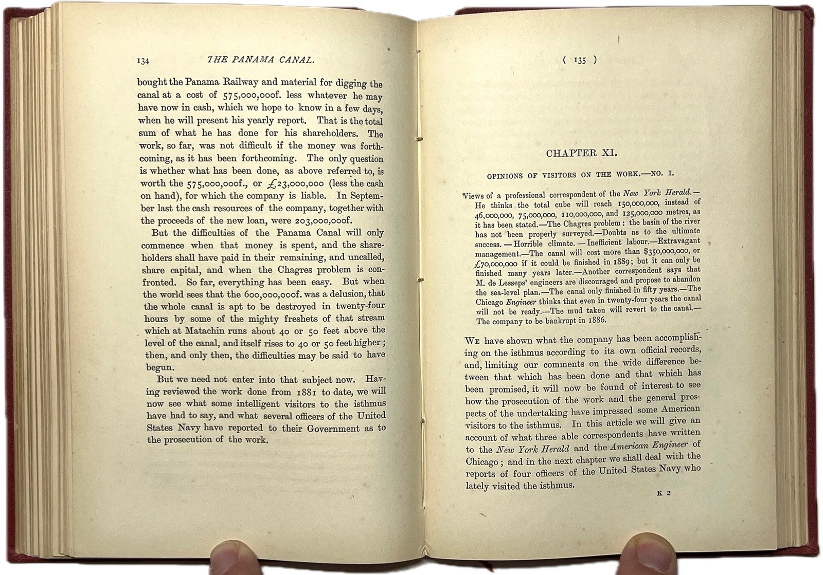 1885 PANAMA CANAL HISTORY POLITICS FINANCE RODRIGUES STUDY MONOGRAPH 1ST ED RARE