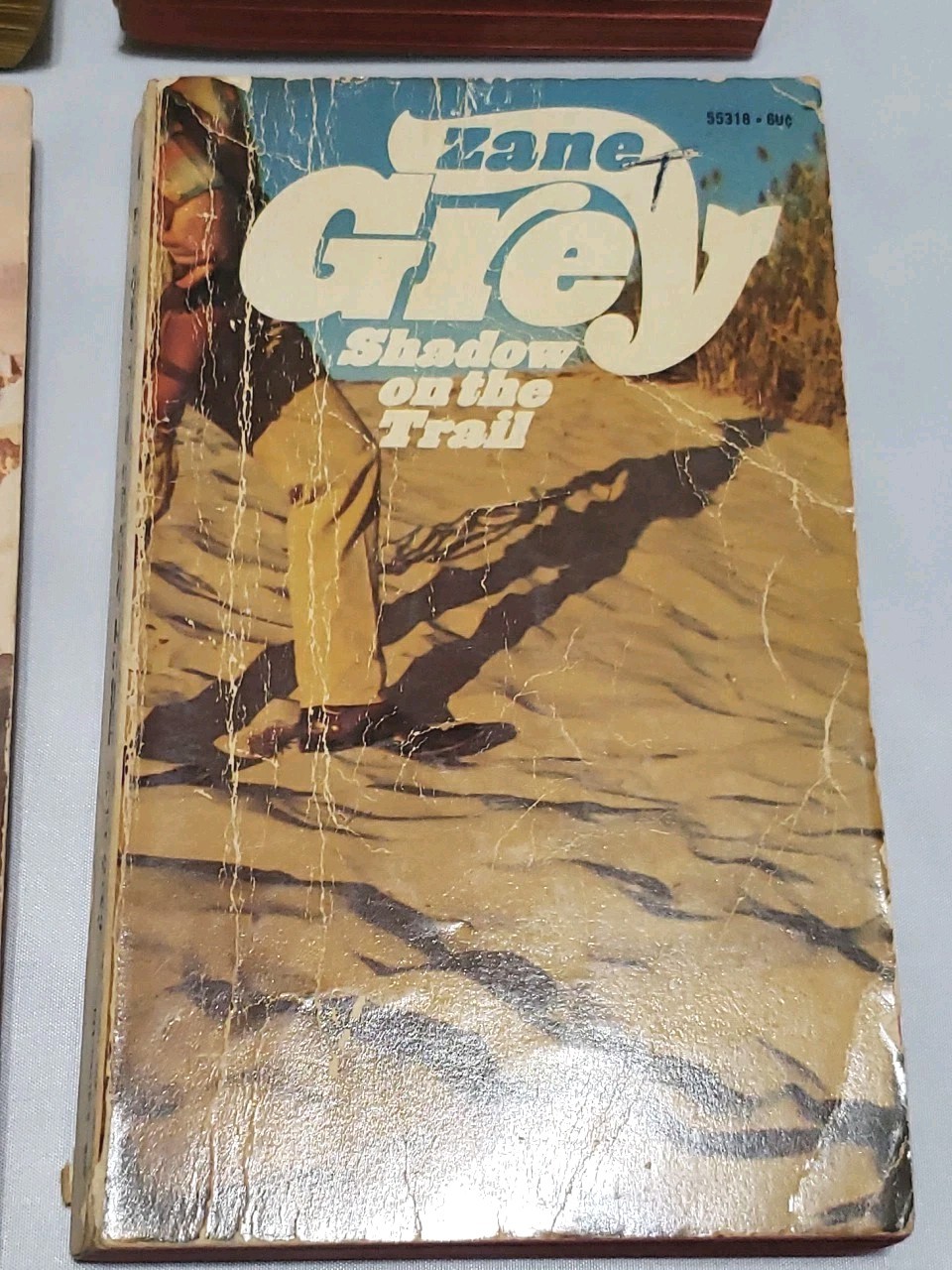 Book Lot Of 5 Vintage Zane Grey Western Novels
