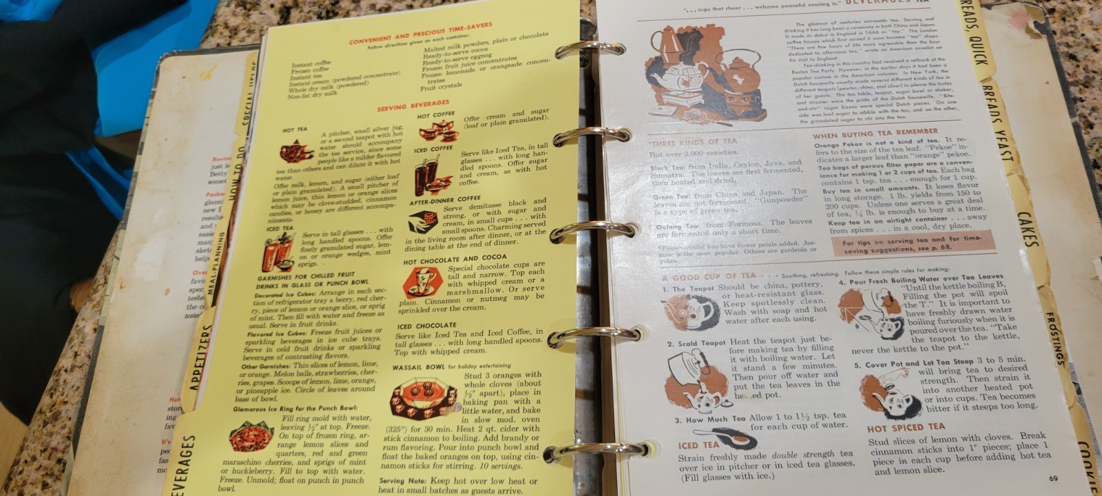 VTG Betty Crocker’s Picture Cook Book 1956 1st Printing Binder see wear