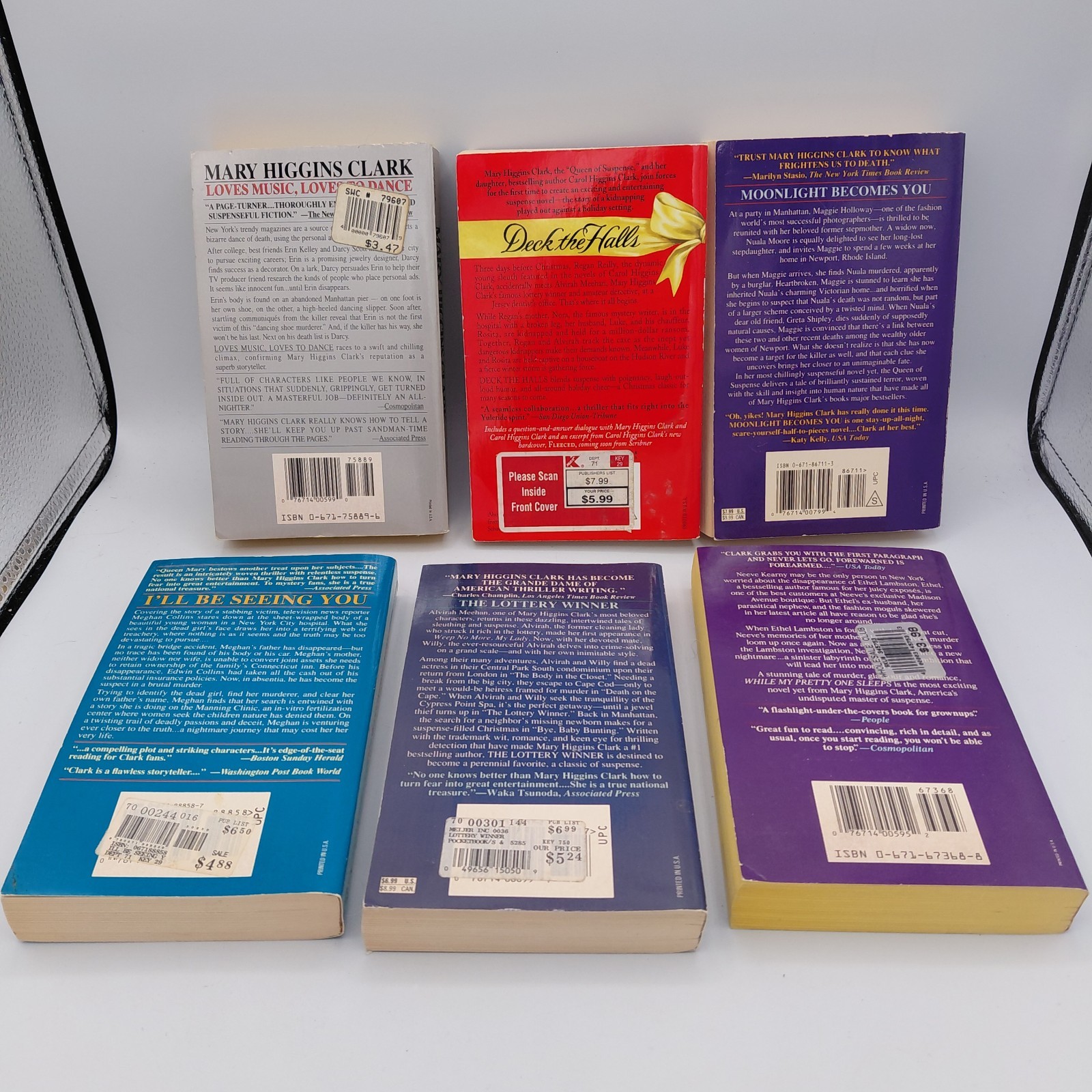 Mary Higgins Clark Lot of 23 Suspense Novels – Books Paperback Editions