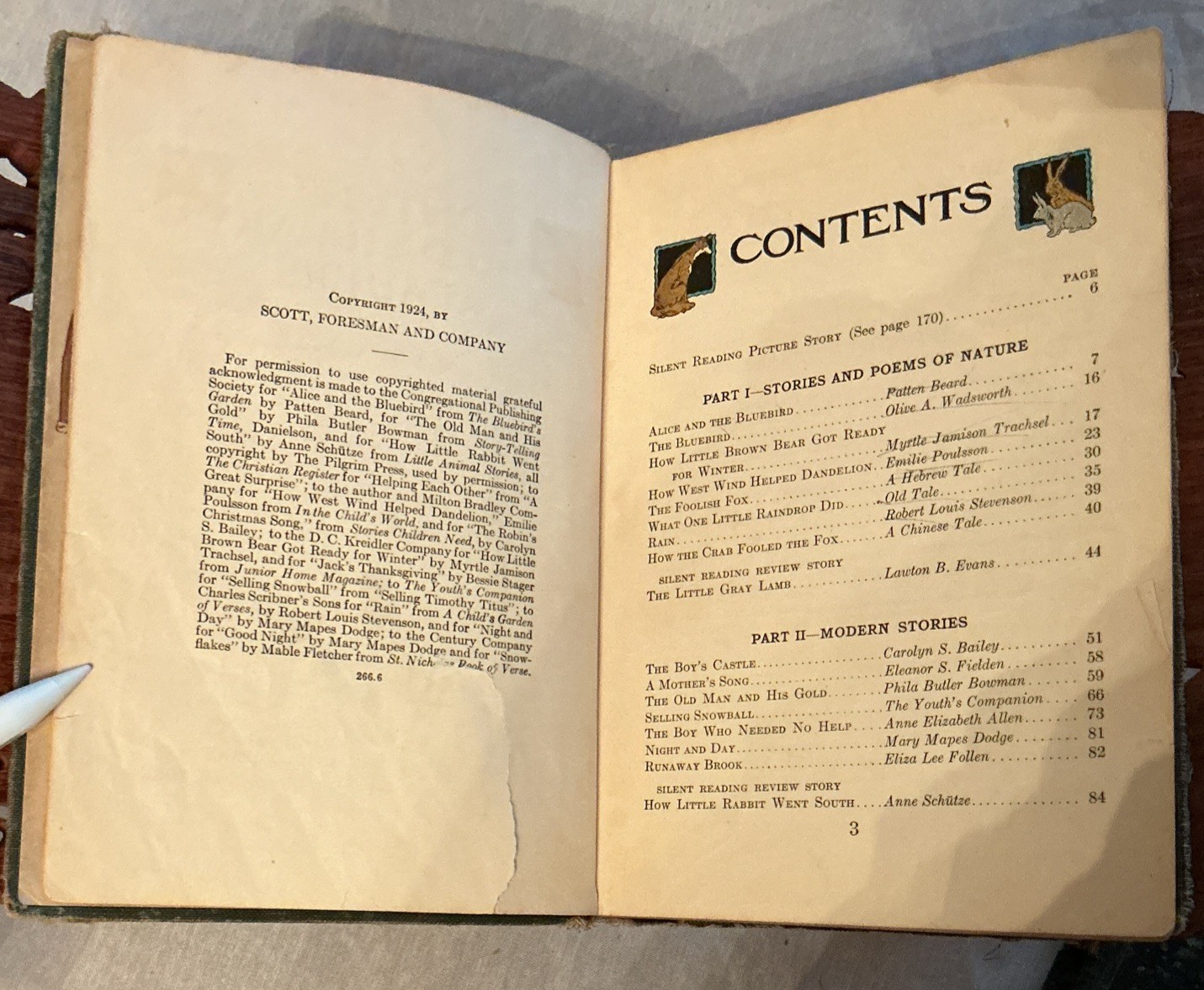 Elson Readers two books one 1924 one 1927