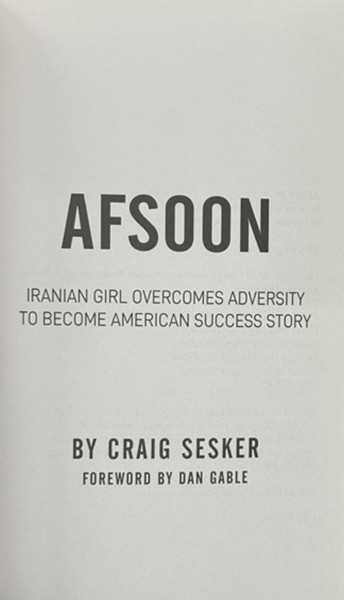 Afsoon by Craig Sesker – LIKE NEW, RARE