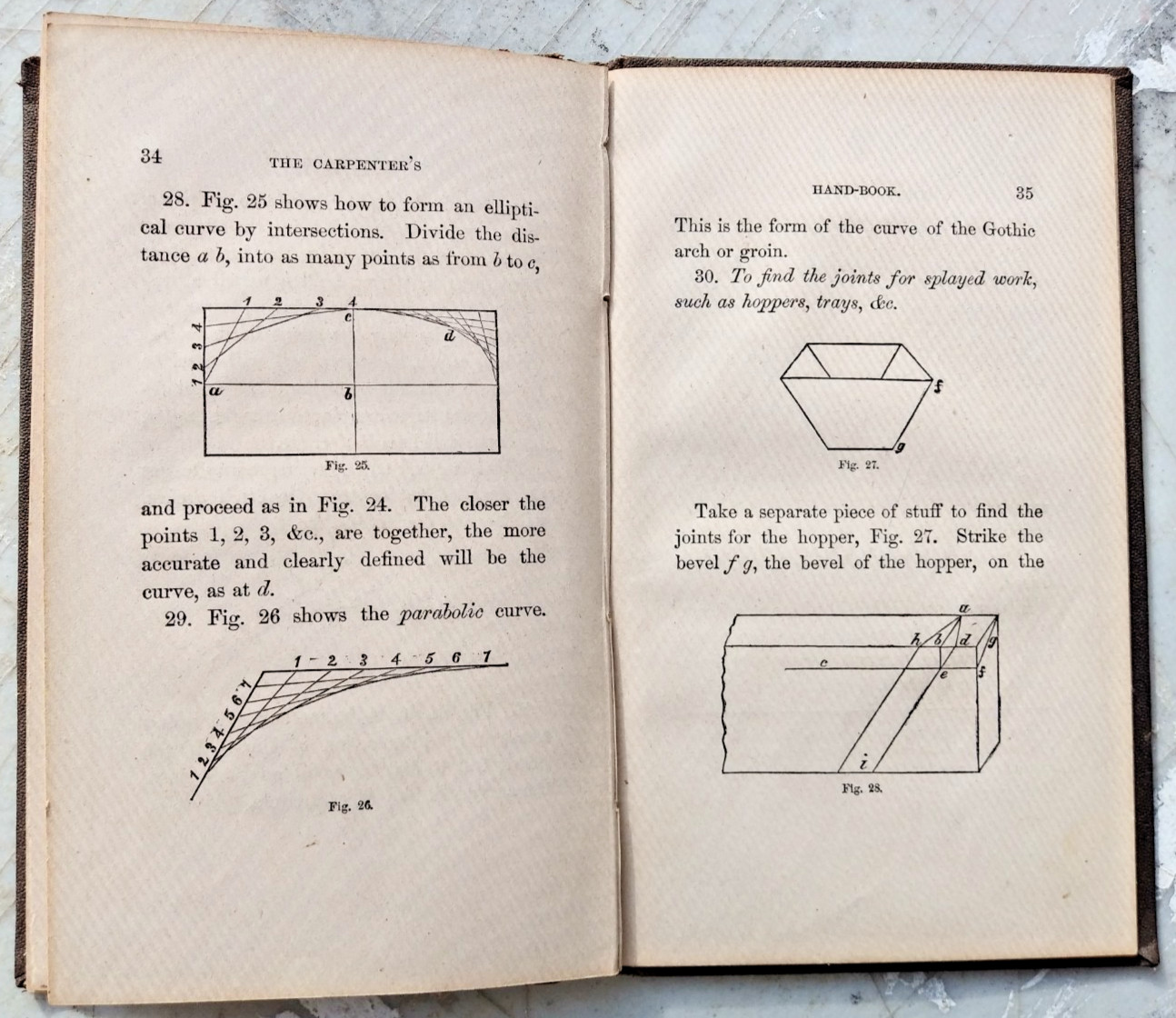 Carpenters & Joiners Handbook 1869 Carpentry Architecture Construction