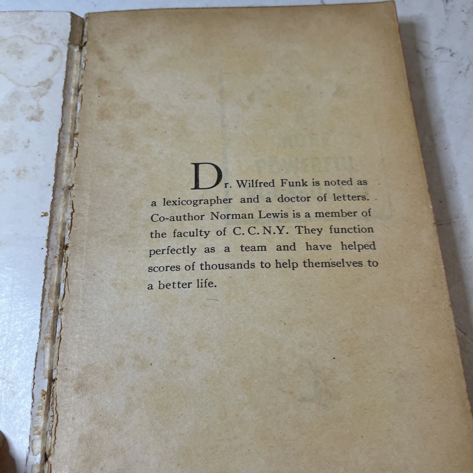 30 Days to a More Powerful Vocabulary by Wilfred Funk and Norman Lewis