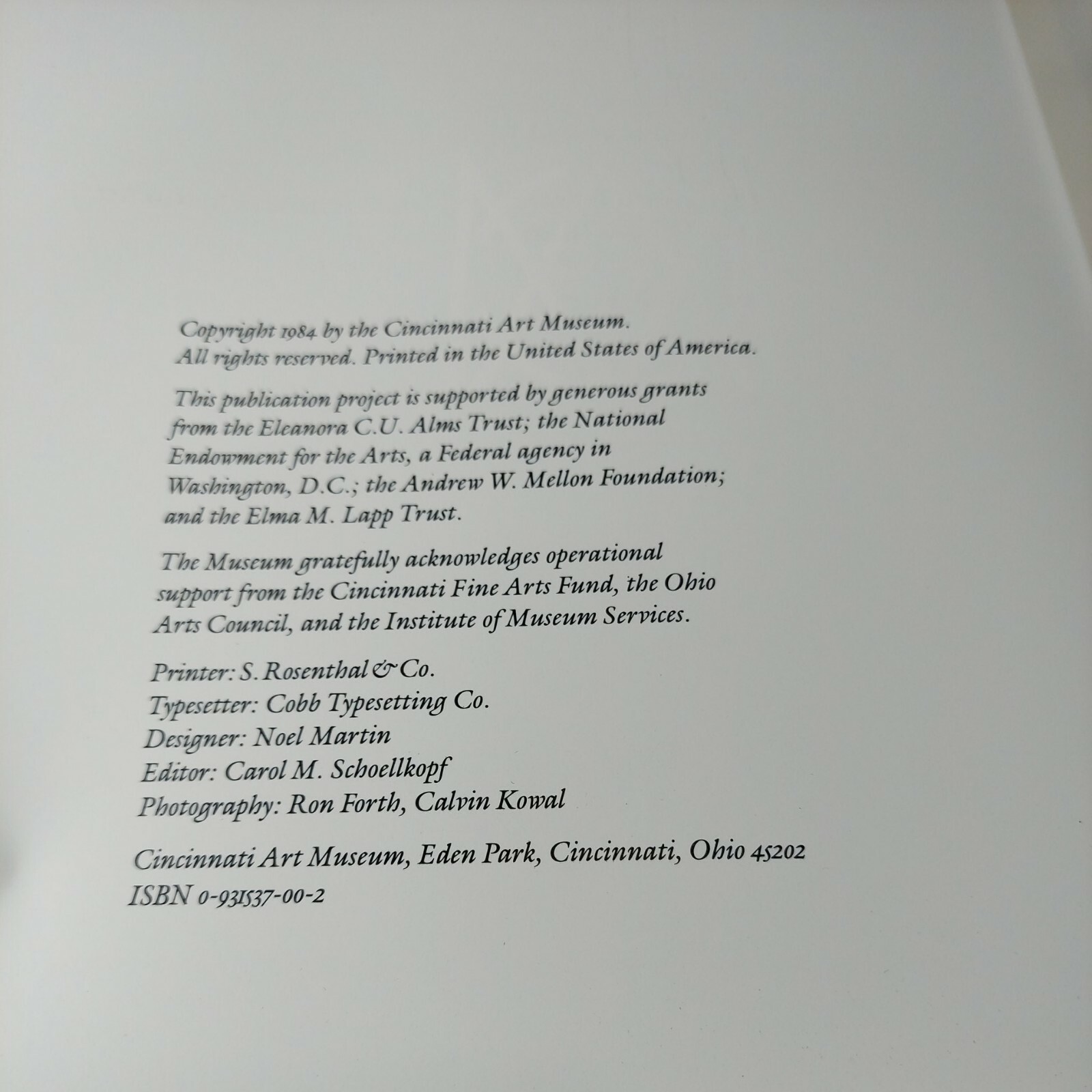 Masterpieces From The Cincinnati Art Museum 1984 Illustrated Art History