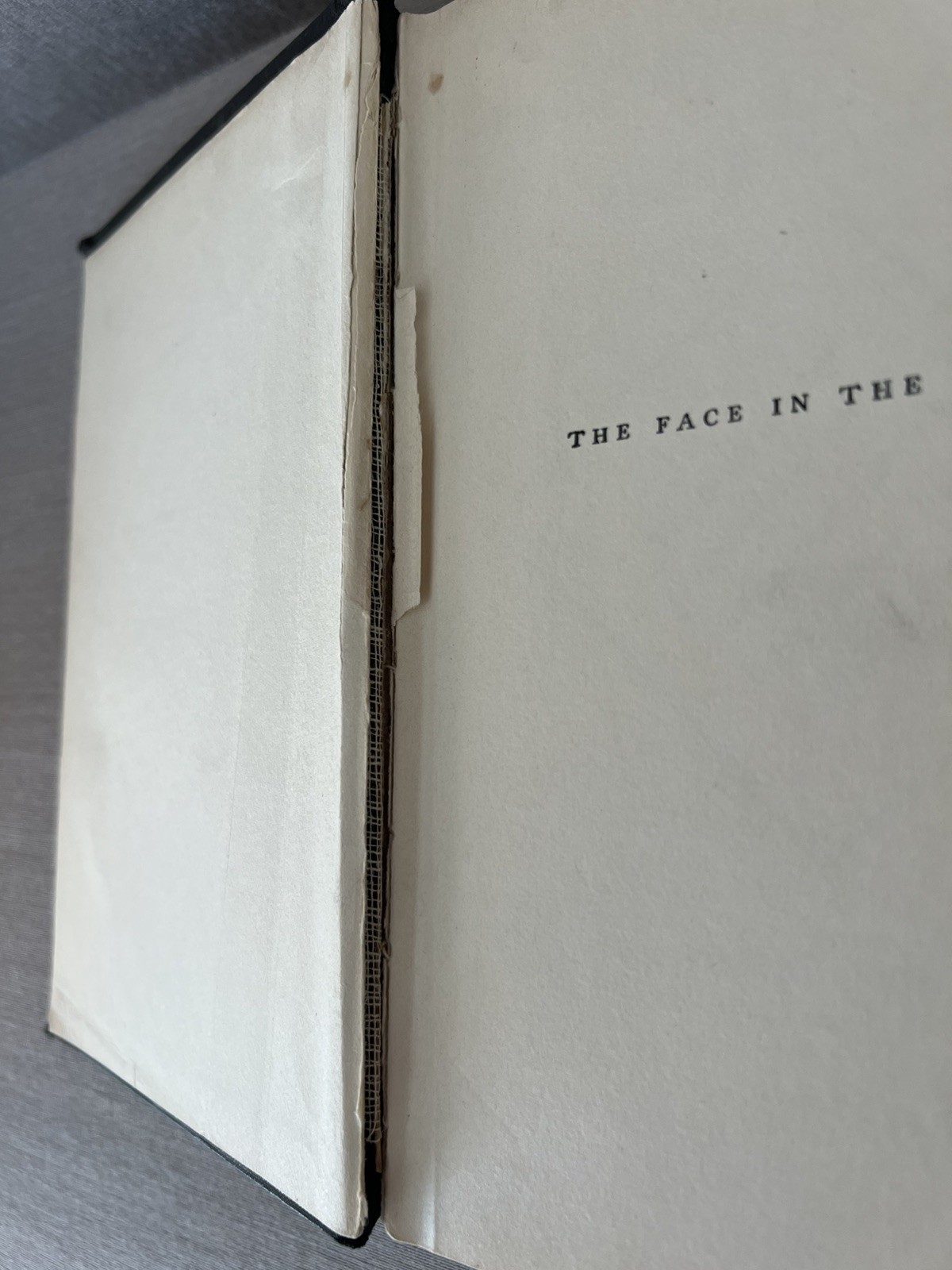The Face in the Night, Edgar Wallace, Vintage Thriller, Crime Club, 1929